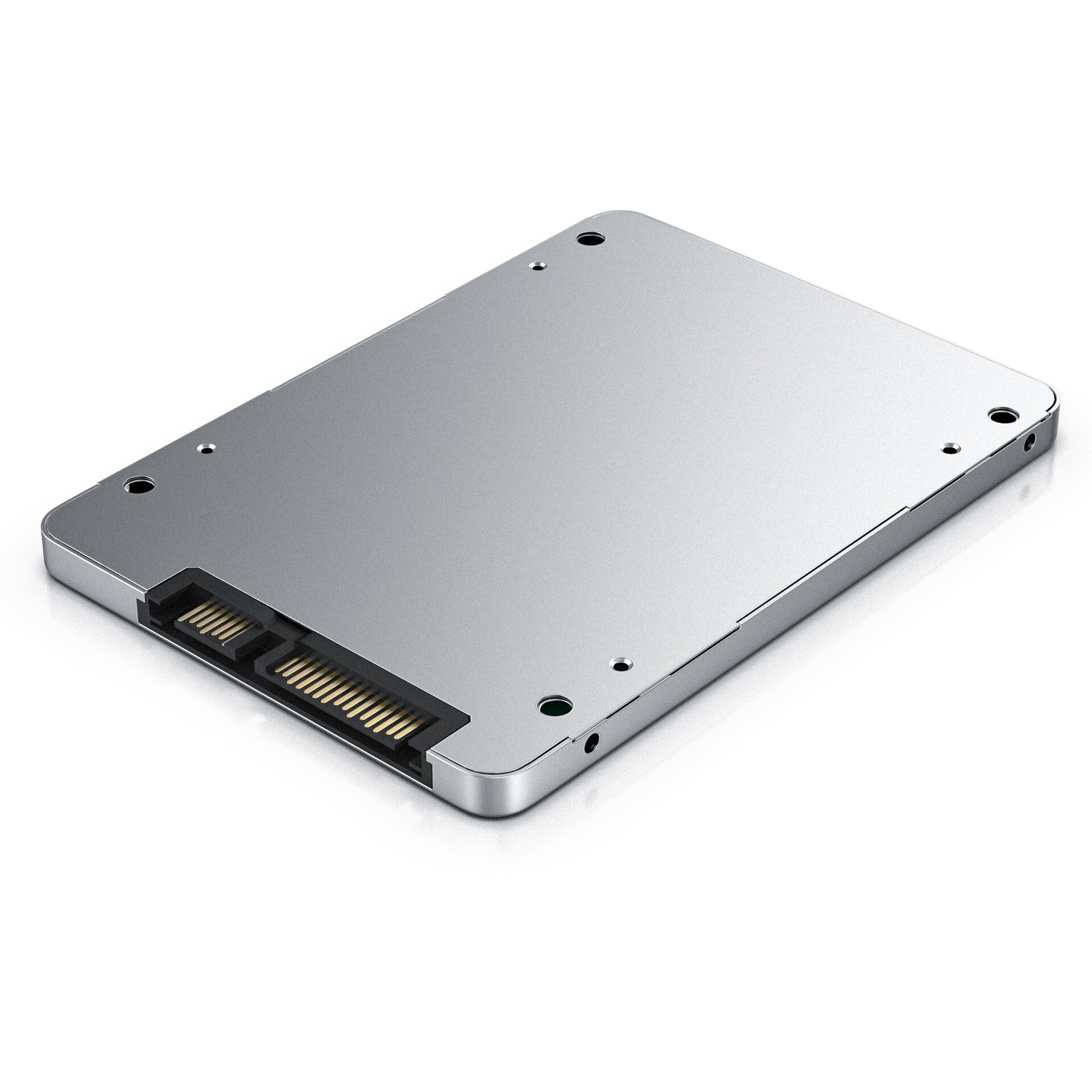 CSL SSD 8,89cm (2,5) mSATA zu SATA Adapter-Geh&auml;use Aluminium Geh&auml;use / max. 7mm Einbauh&ouml;he - Bild 1
