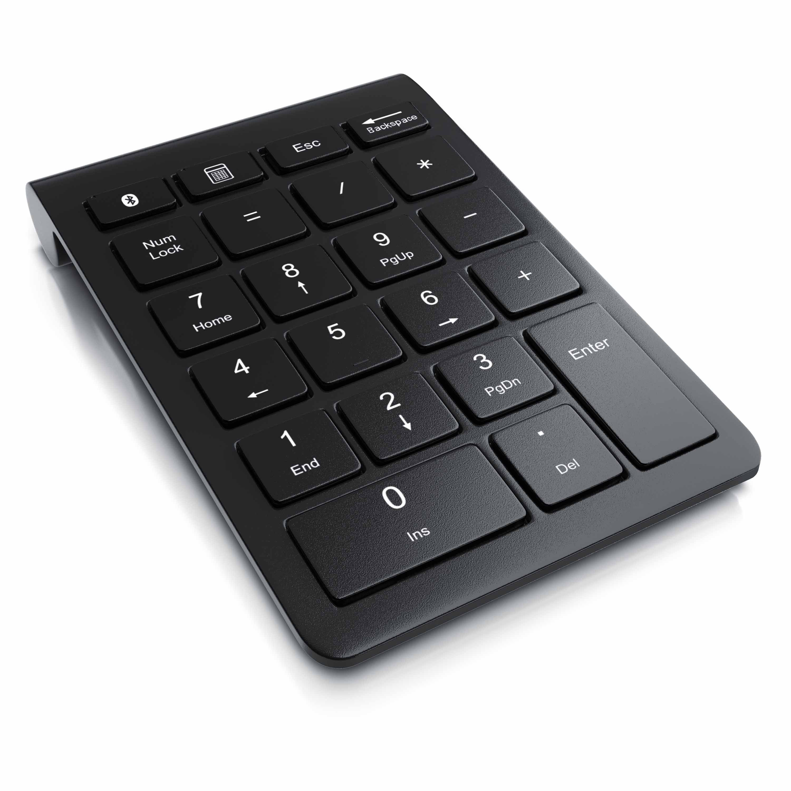 Aplic Bluetooth Numpad mit 22 Tasten Keypad / Ziffernblock mit Multimediatasten - Bild 1