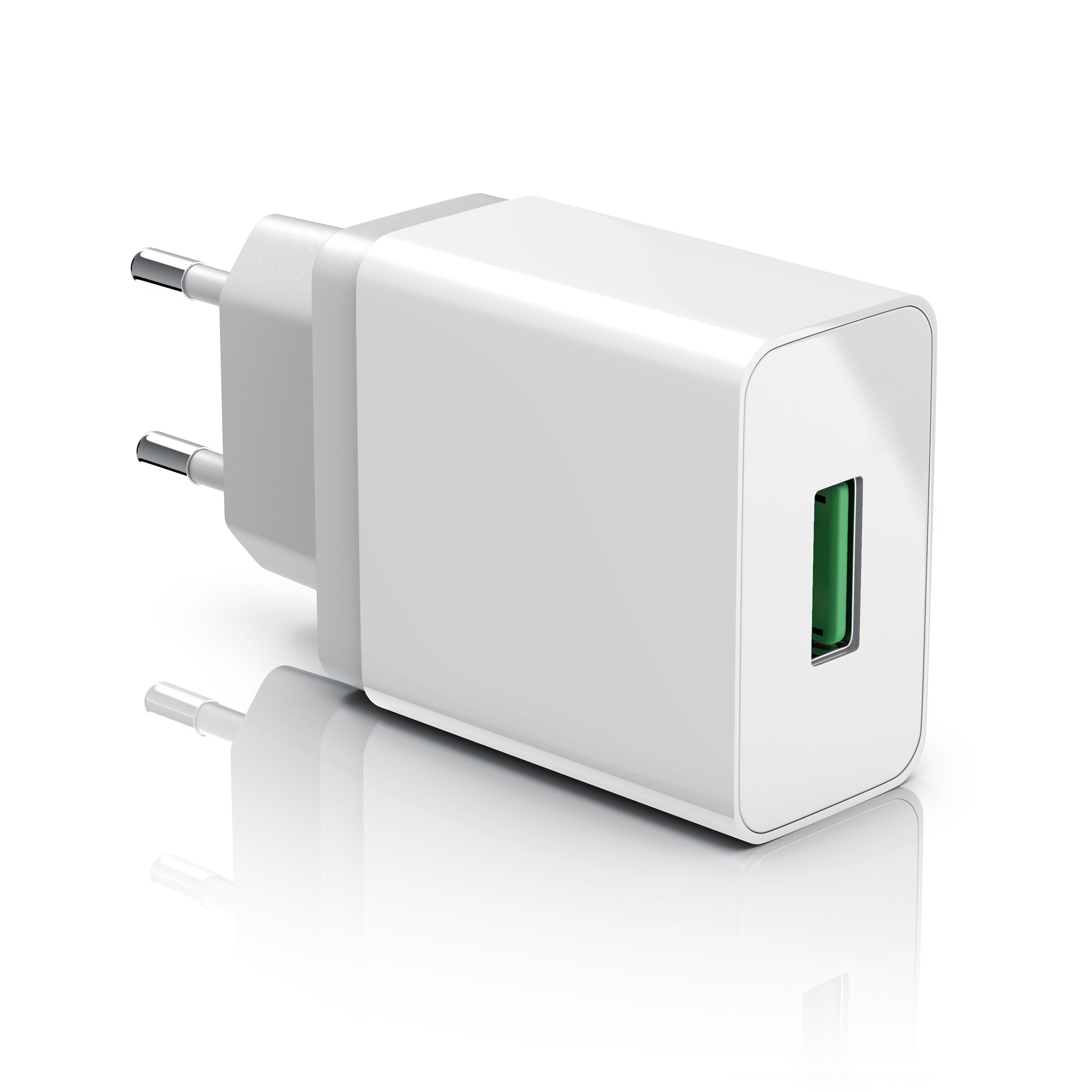 Aplic USB-Ladeger&auml;t 3000 mA, Quick Charge 3.0 USB-Ladeger&auml;t 1x USB A QC 3.0 Port / max. 3A &uuml;ber QC - Bild 1