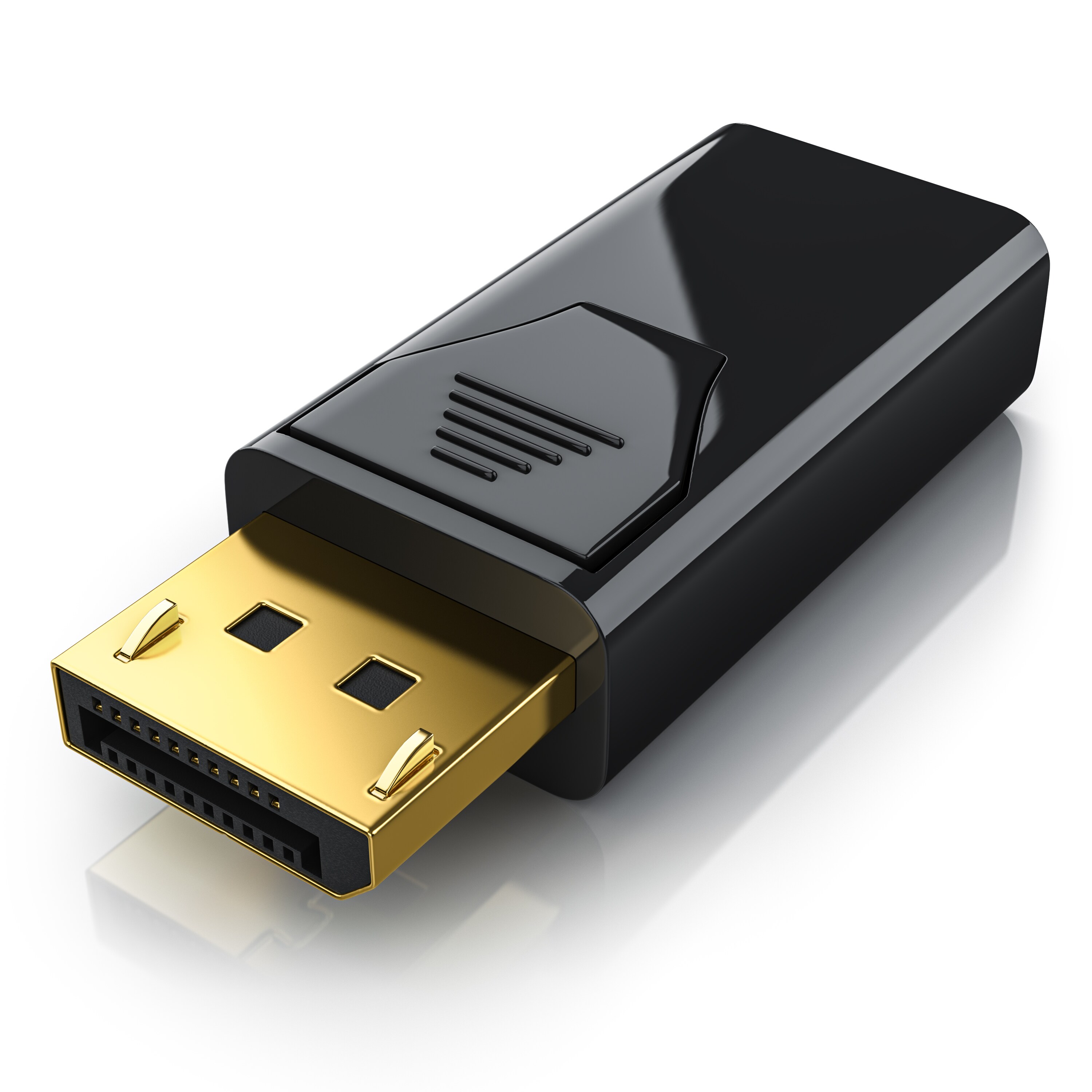 CSL DP auf HDMI Adapter mit Audio&uuml;bertragung -  Full HD 1080p - Ideal f&uuml;r Apple Produkte PC Grafikkarten - Bild 1