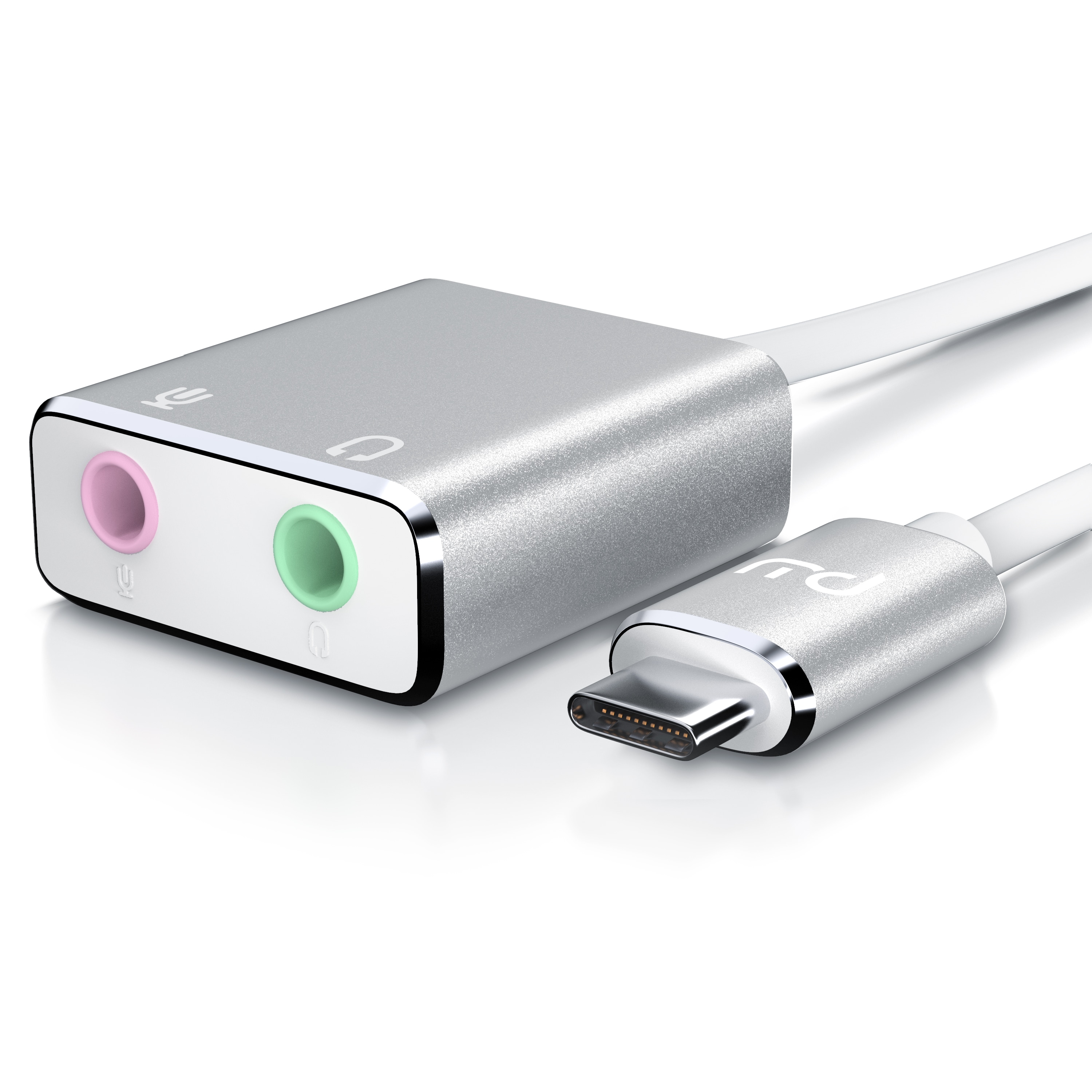 Primewire Externe Soundkarte USB C, USB Typ C auf Klinke 3,5mm, Kopfh&ouml;rer Adapter, Audio zu USB Adapter, DAC, kompatibel mit Samsung, Huawei UVM. - Bild 1