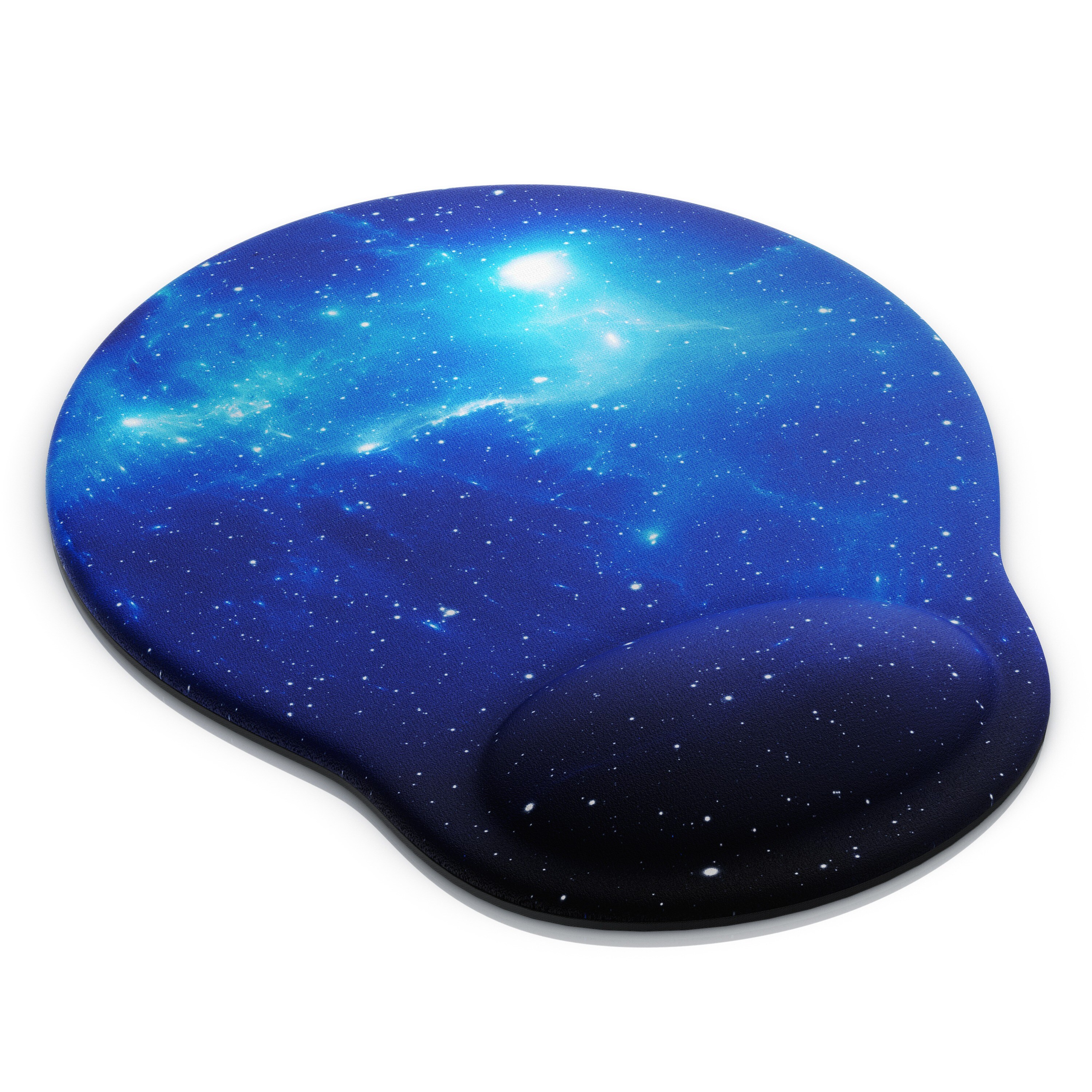 CSL Mauspad, Ergonomisches Schaumstoff Office Mousepad, Entlastung des Handgelenks, Space - Bild 1