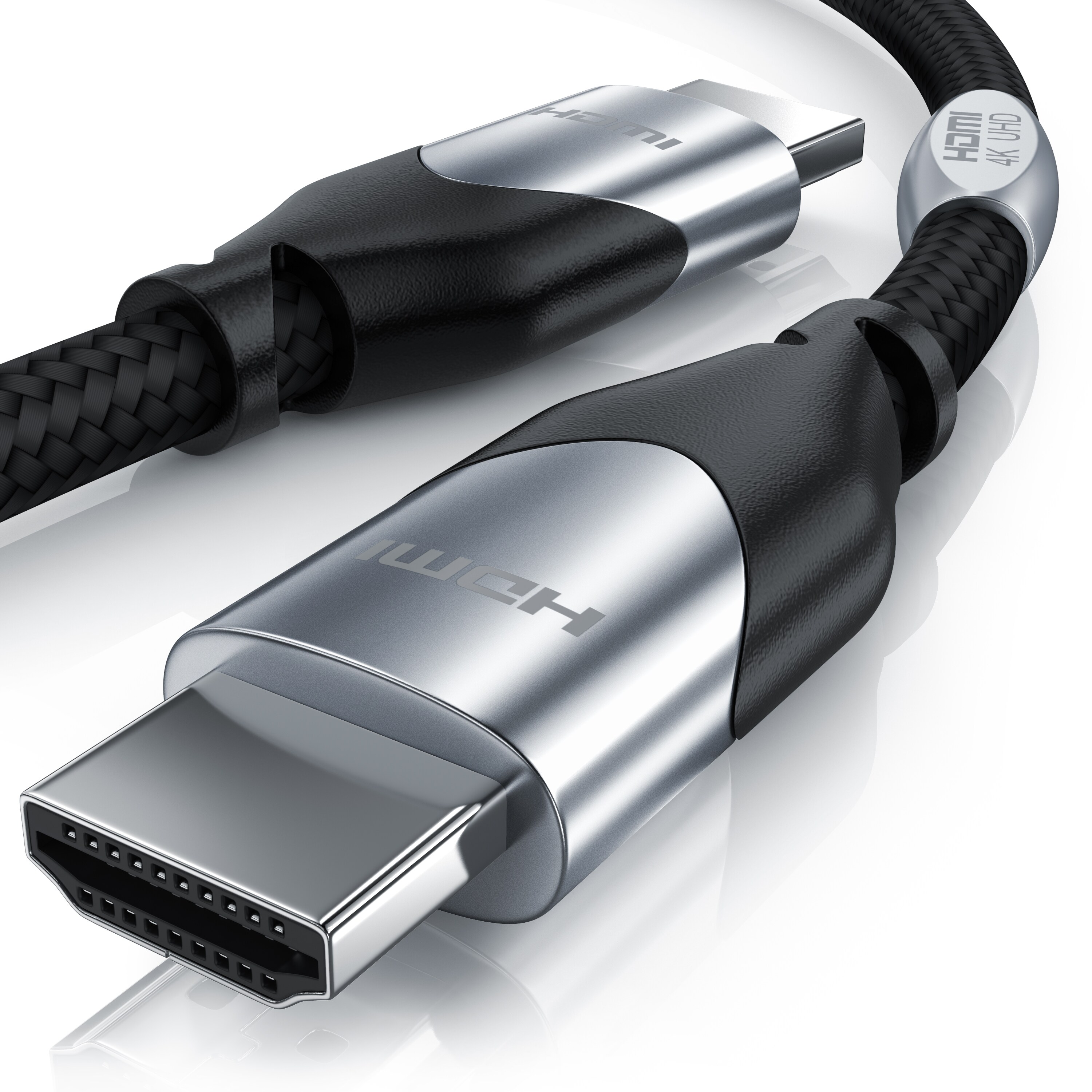 Primewire HDMI-Kabel 2.0b, Ultra HD 4k 60Hz, 18 Gbit/s, 3D, ARC, CEC, HDCP, HDR, HDMI Typ A - 0,5m - Bild 1