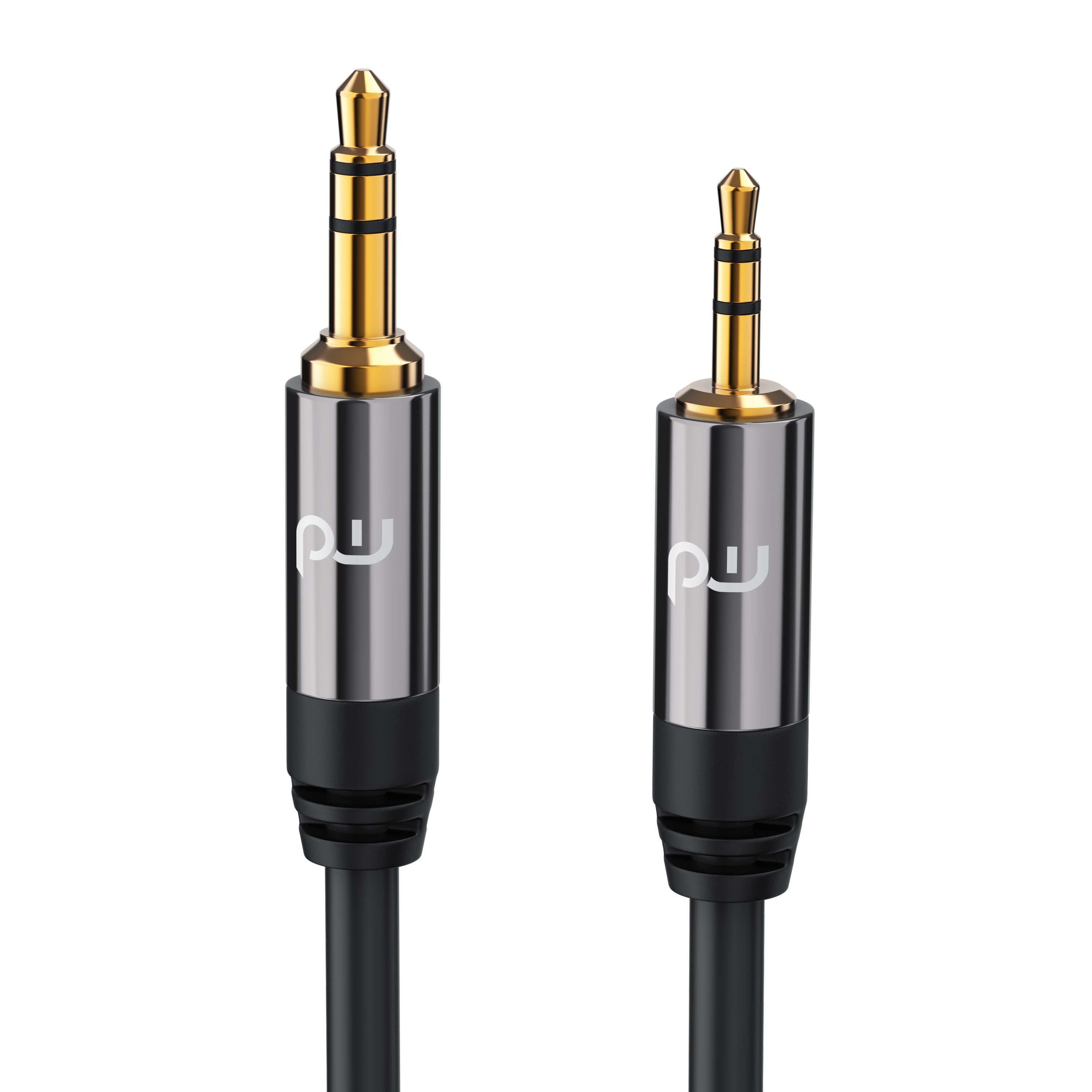 Primewire 2,5-mm-Klinke zu 3,5-mm-Klinke Audio Kabel, AUX, HiFi Audio Adapter Klinkenkabel / Verbindungskabel - 1,5m - Bild 1
