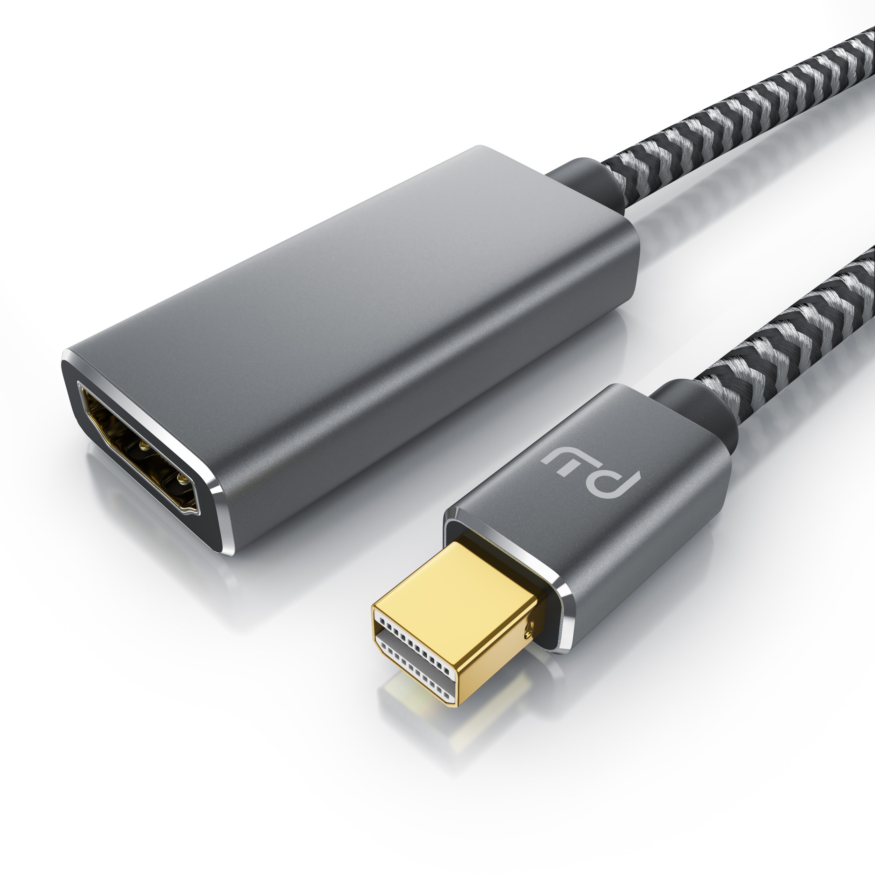 Primewire 4k Mini Displayport zu Hdmi 2.0 Adapter - mini DP Kabel - 4k@60Hz - Thunderbolt 1 - 2 - Audio und Video - Bild 1