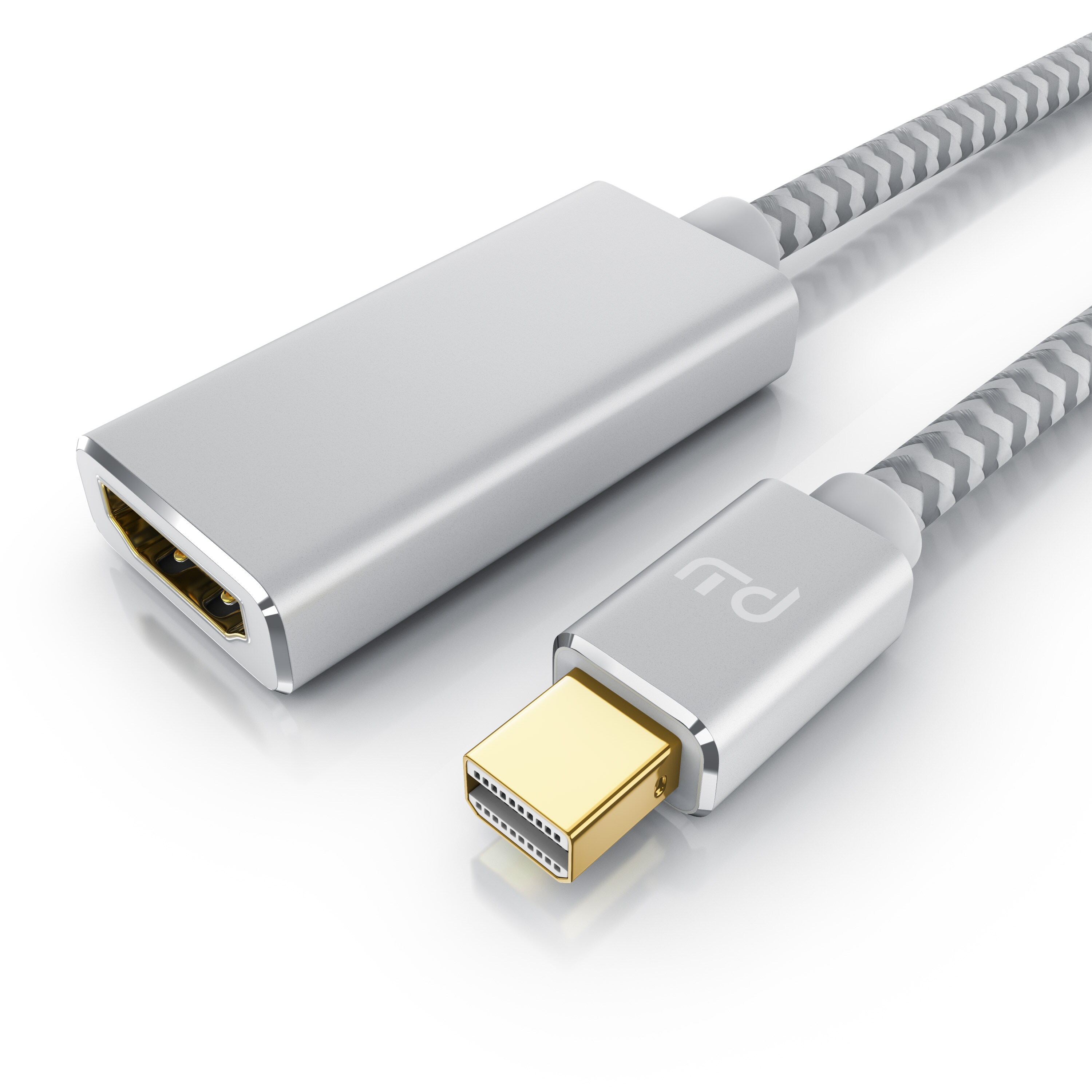 Primewire 4k Mini Displayport zu Hdmi 2.0 Adapter - mini DP Kabel - 4k@60Hz - Thunderbolt 1 - 2 - Audio und Video - Bild 1