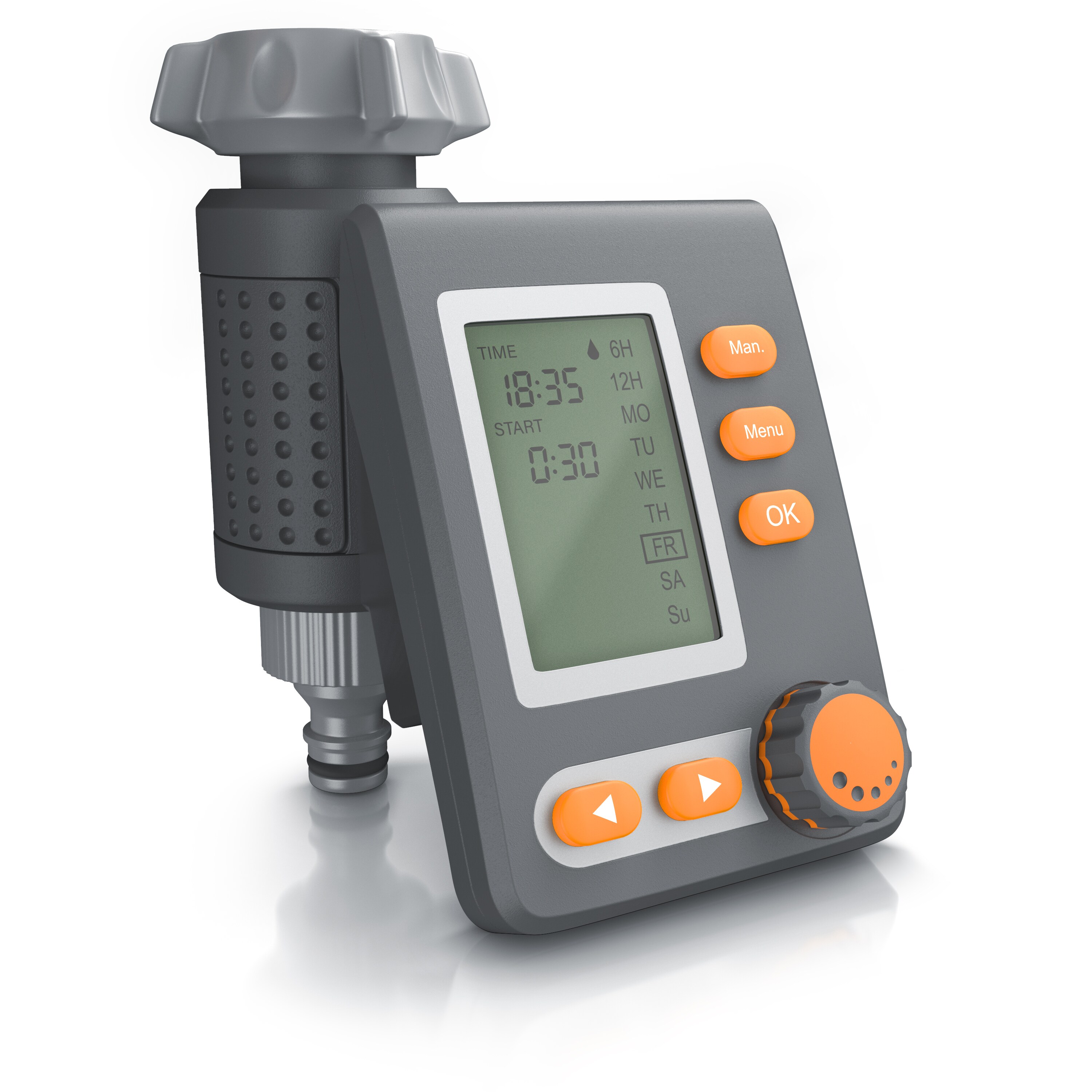 Brandson Bew&auml;sserungscomputer, digital, 1 bis 240 Min, LED-Display - Bild 1