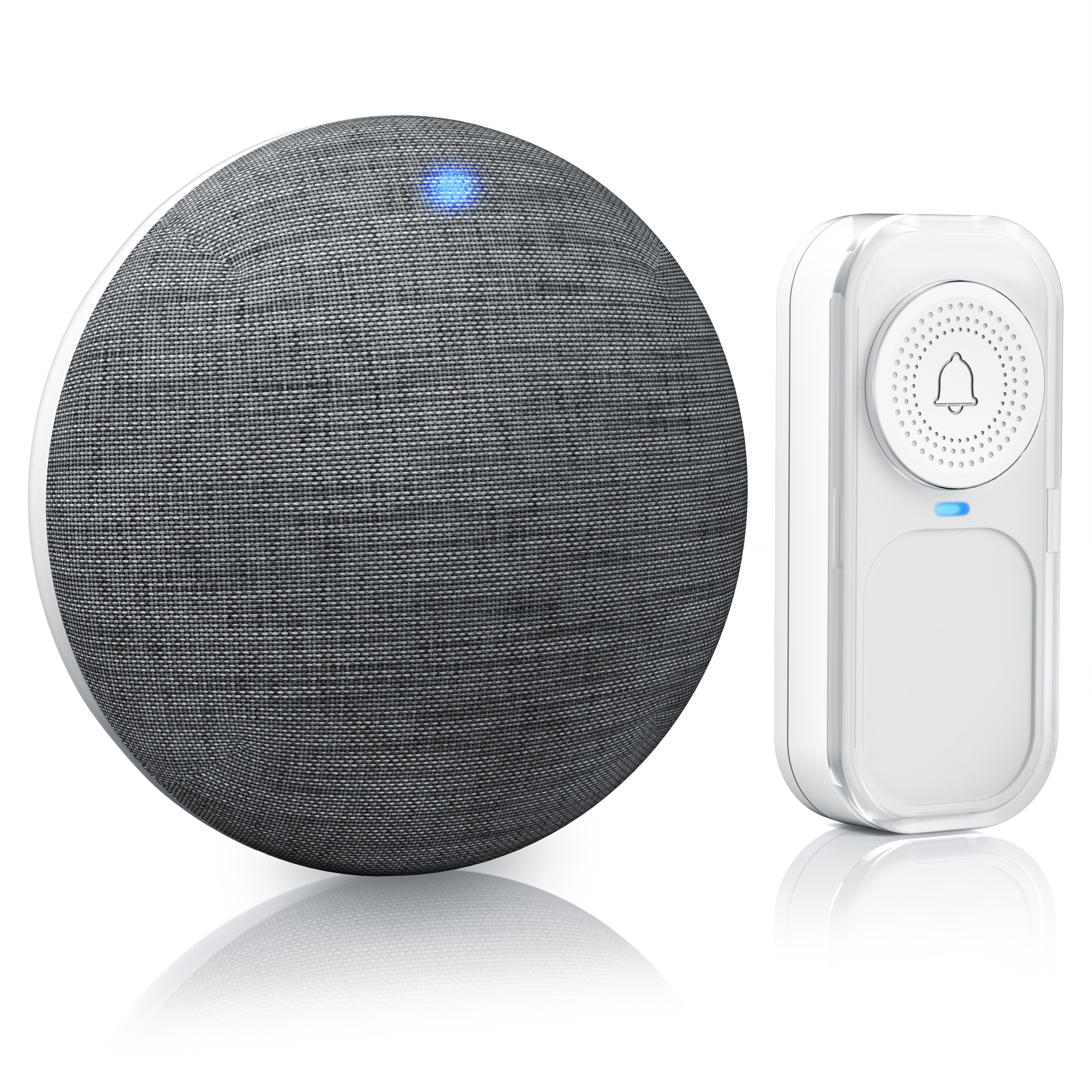 Bearware T&uuml;rklingel Set mit Funk, 21 Melodien, 2-teilig, IP55 wasserdicht, 4 Lautst&auml;rken, inkl. Zubeh&ouml;r - Bild 1