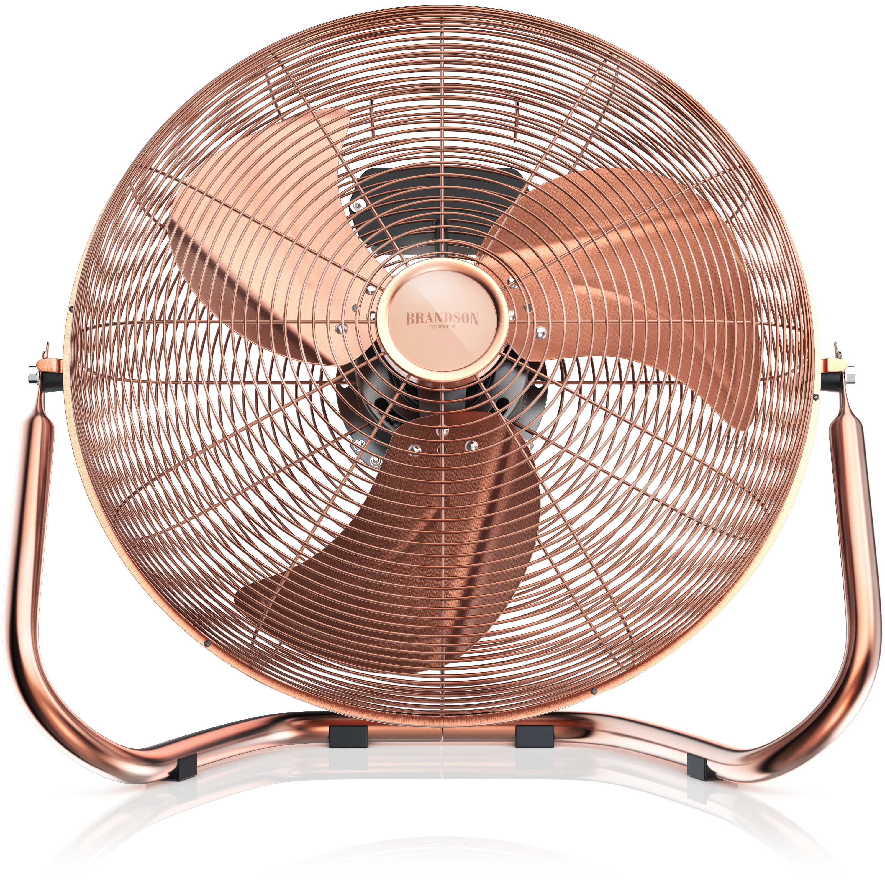 Brandson Windmaschine Retro-Ventilator 200 W, gro&szlig;er Rotor 53,5 cm, neigbar, GS gepr&uuml;ft, f&uuml;r Wohnzimmer oder B&uuml;ro 