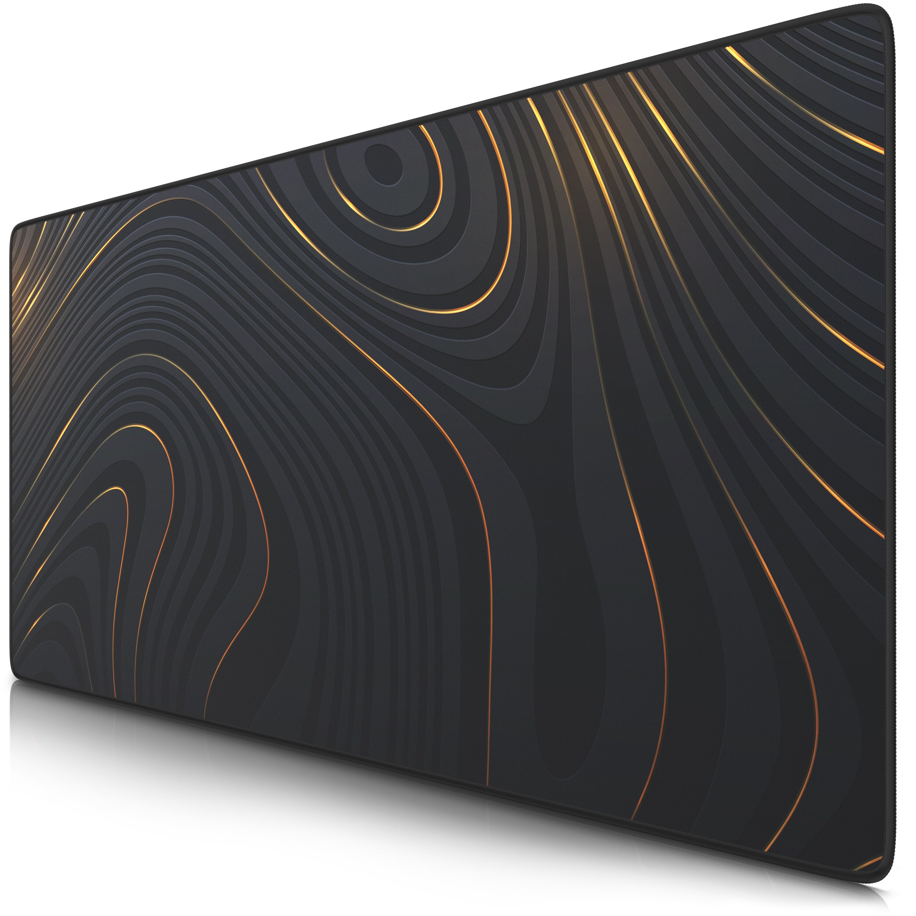 Titanwolf Titanwolf Gaming Mauspad XXL Speed Mousepad 900 x 400 x 3 mm, gro&szlig;e Schreibtischauflage, abwaschbar, rutschfeste R&uuml;ckseite, Geschwindigkeit & Pr&auml;zision, Abstract Lines 2 - Bild 1