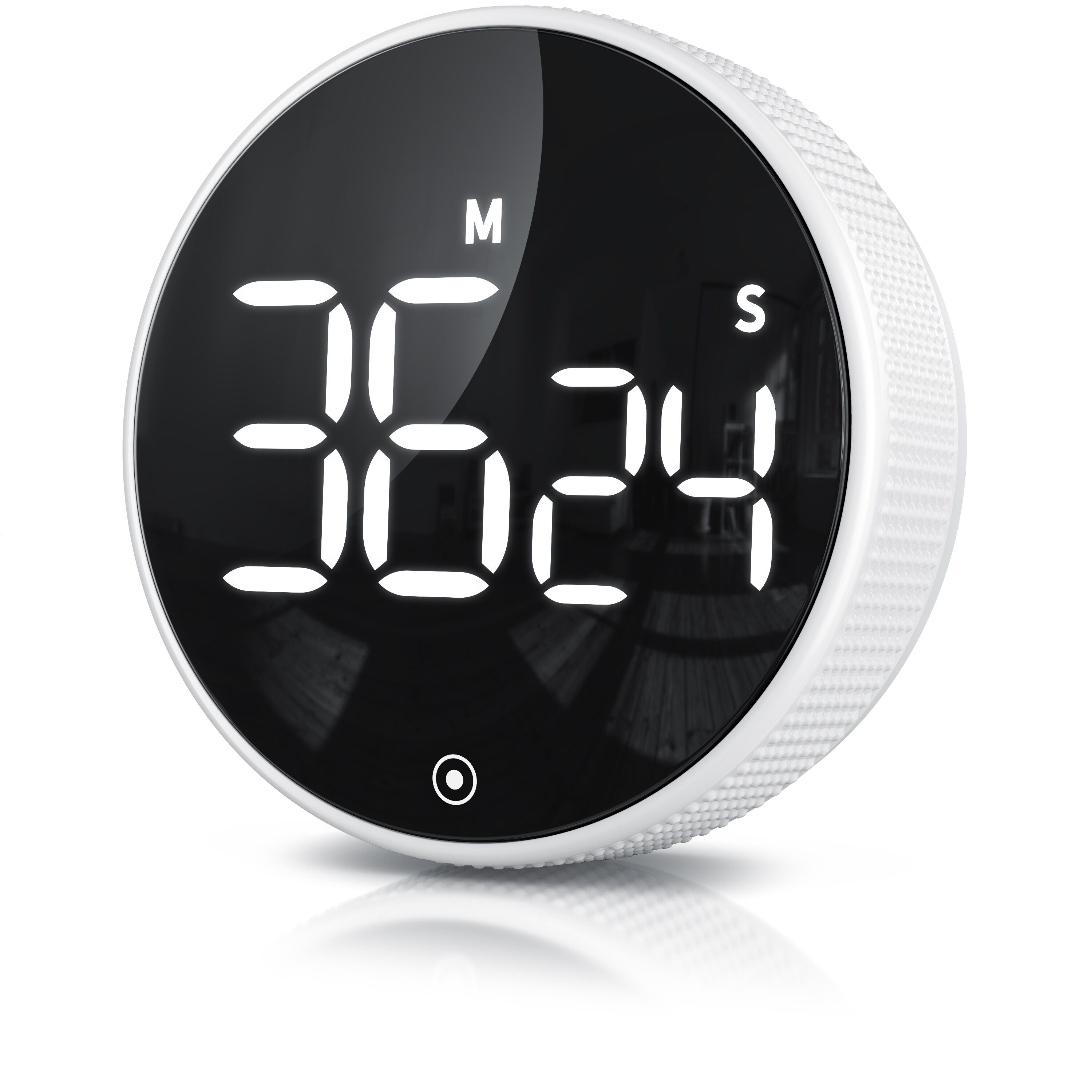 BEARWARE K&uuml;chentimer Digital, K&uuml;chenwecker Eieruhr, LED Display, Countdown, magnetisch - Bild 1