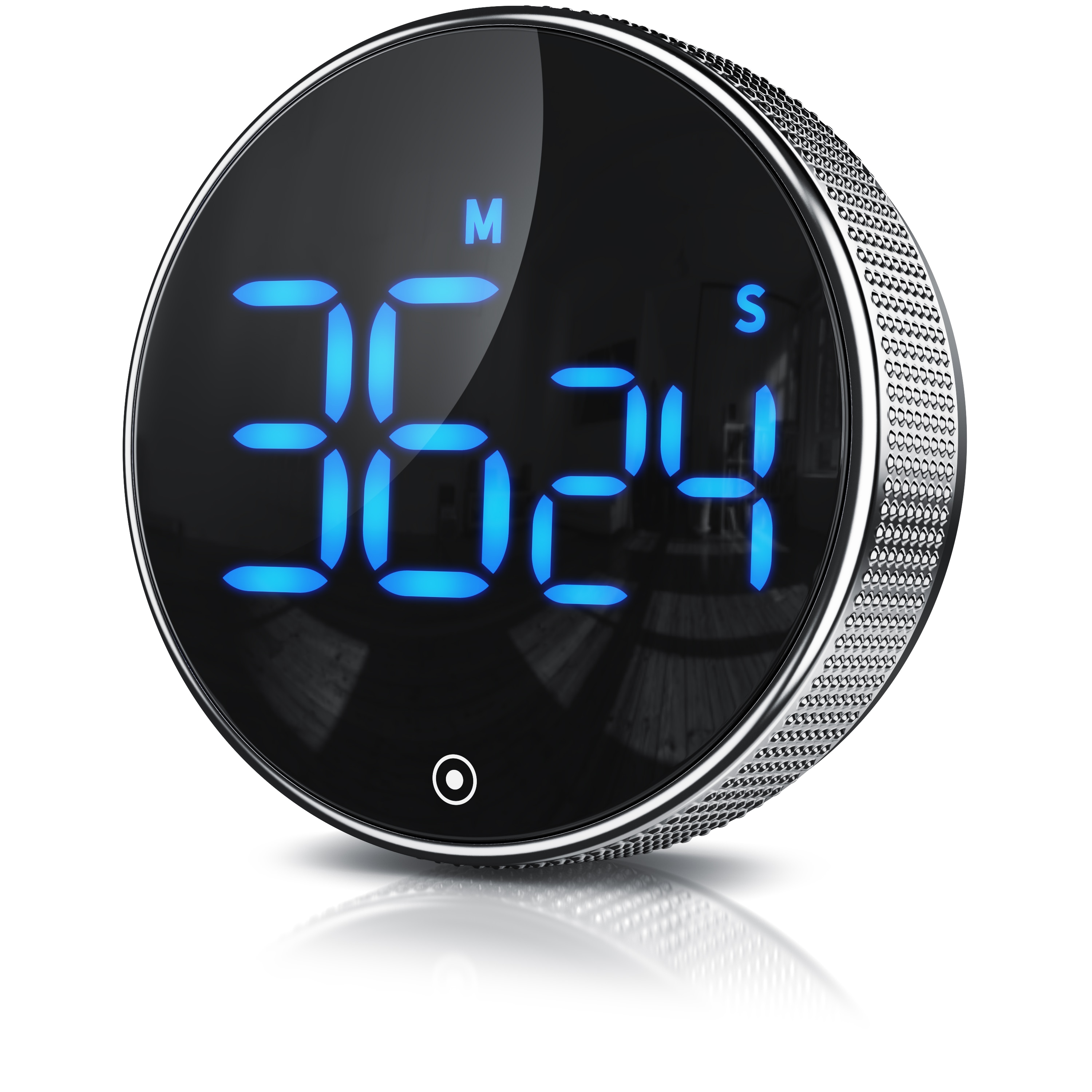 BEARWARE K&uuml;chentimer Digital, K&uuml;chenwecker Eieruhr, LED Display, Countdown, magnetisch - Bild 1