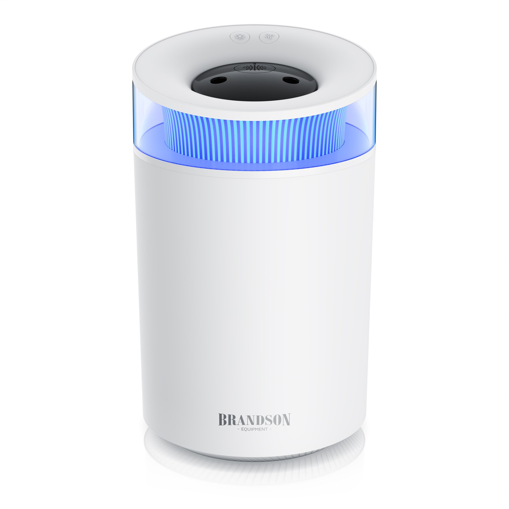 Brandson Aroma Diffuser und Ultraschall Luftbefeuchter 2,5 l, Stimmungslicht, 2 Dampfausgänge, inklusive 10 ml Aromaöl, für Wohn und …