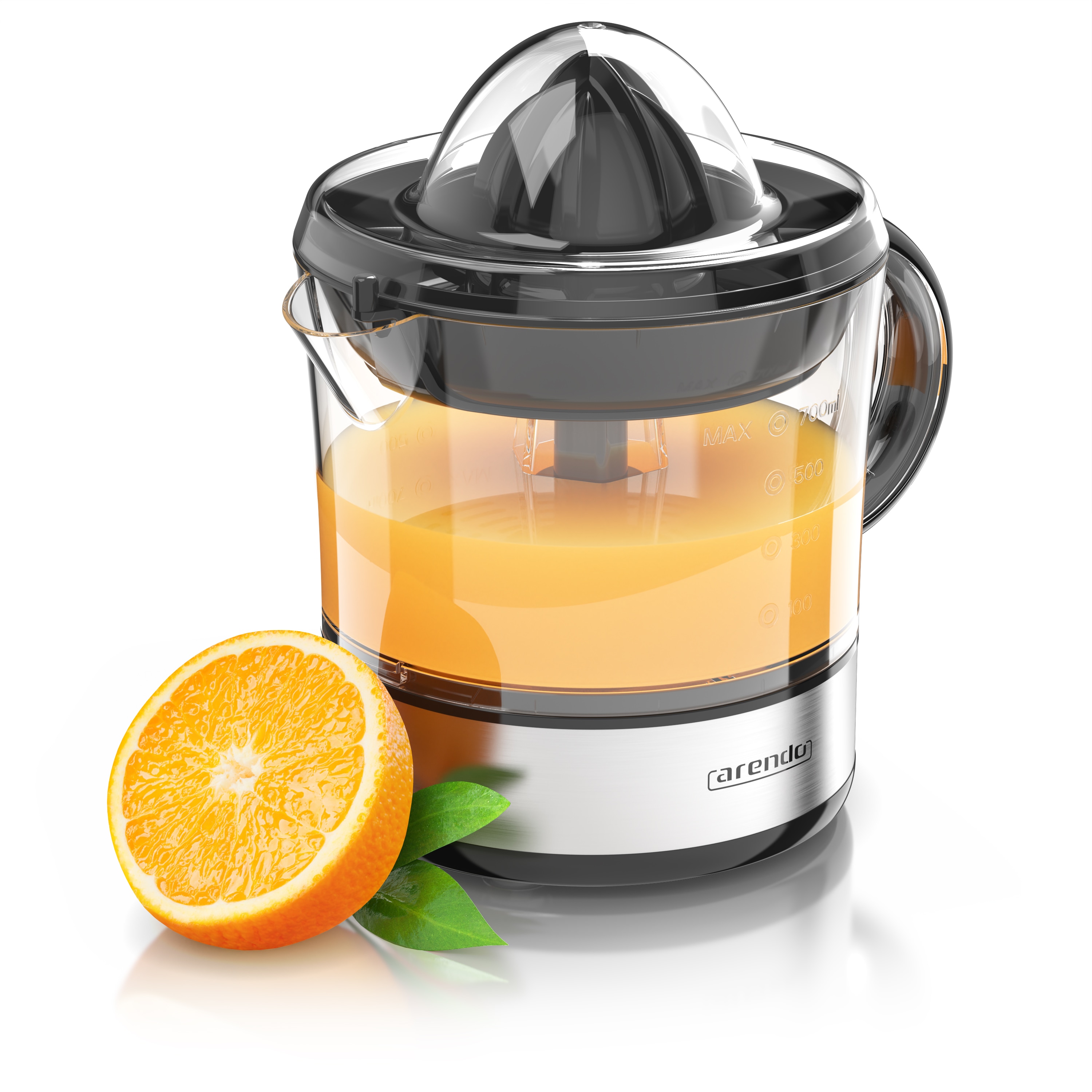 Arendo Zitruspresse, Edelstahl, automatische Funktion, BPA-frei - Bild 1
