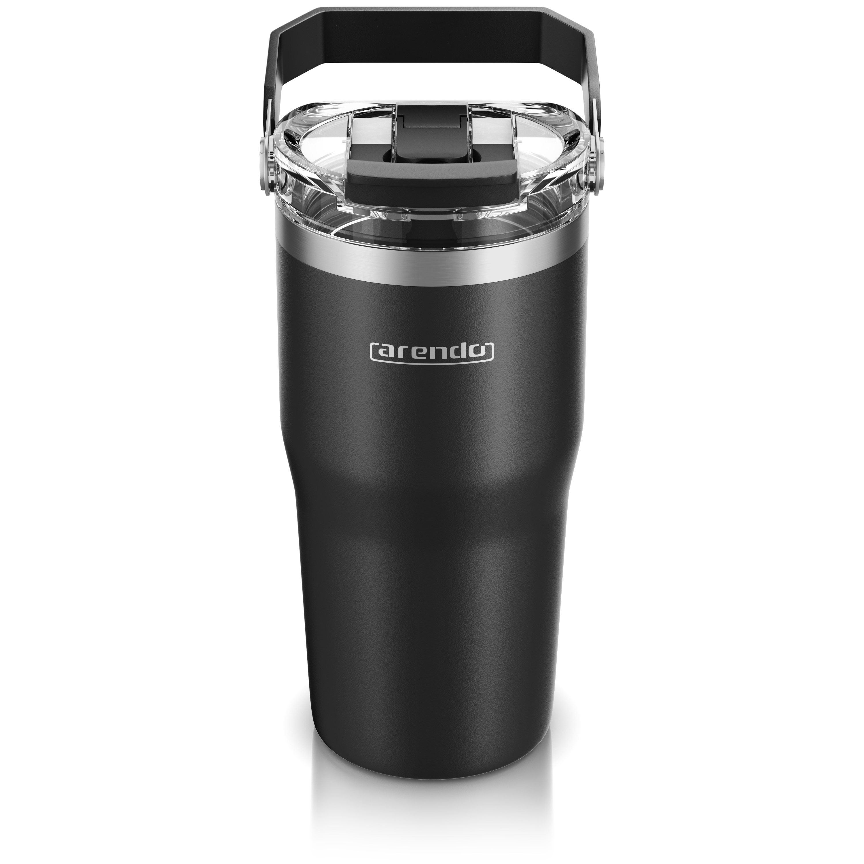 Arendo Thermobecher 600 ml, Edelstahl, BPA-frei, doppelwandig, h&auml;lt 12h hei&szlig;, 6h kalt, 100 % auslaufsicher, Coffee to go - Bild 1