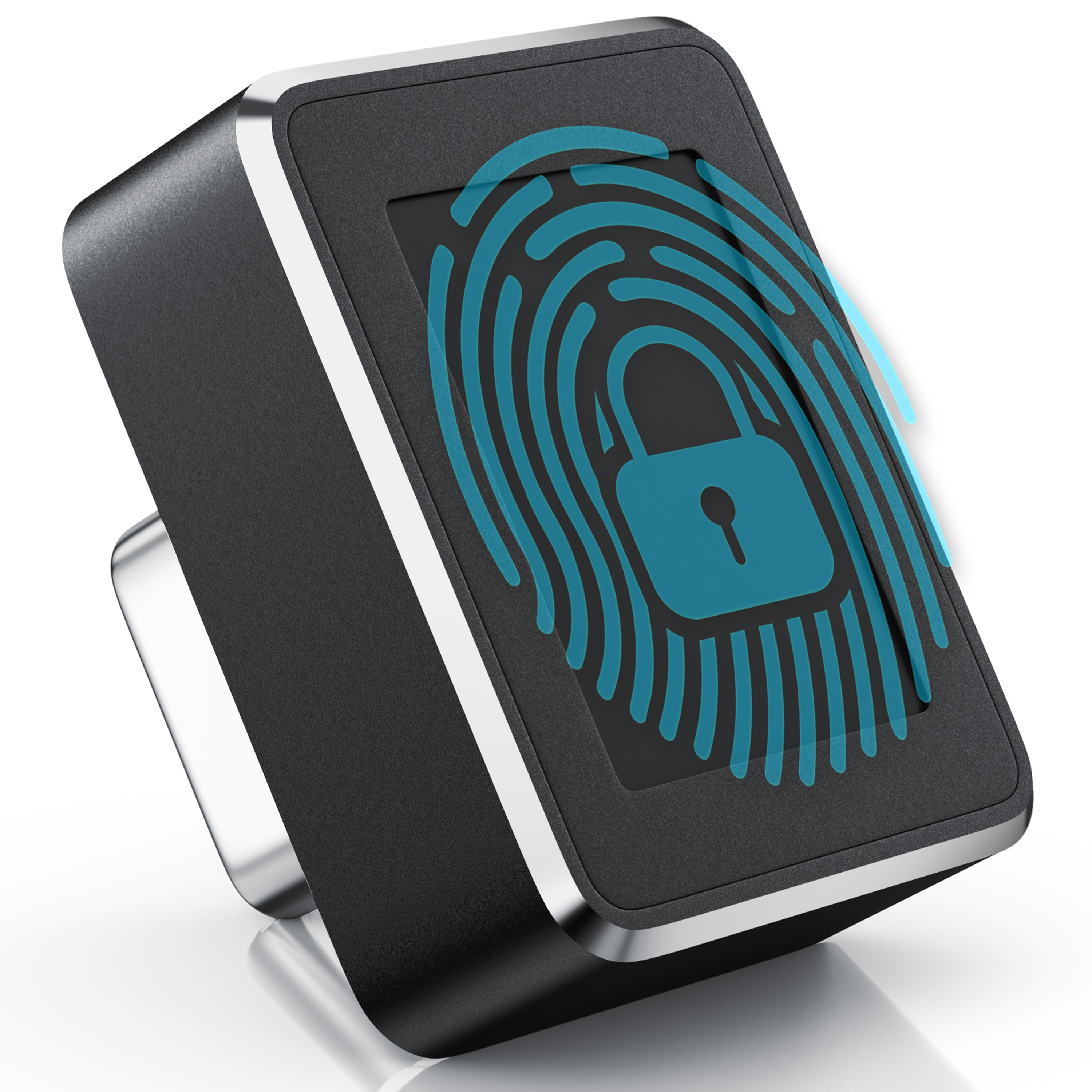 Aplic Fingerabdrucksensor USB Typ C, bis zu 10 IDs, Fingerabdruckleser, Fingerprint Key Reader, Windows 11 Hello, Plug & Play, PC, Notebook, Laptop, Finger Scanner - Bild 1