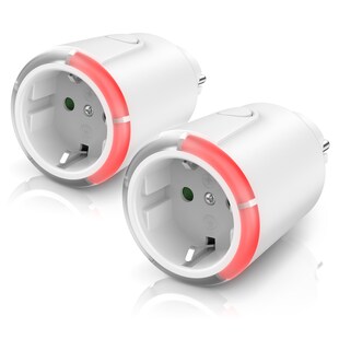 BEARWARE 2x Zeitschaltuhr, mechanisch, Steckdose mit Countdown Timer mit 5 einstellbaren Zeitintervallen - Bild 1