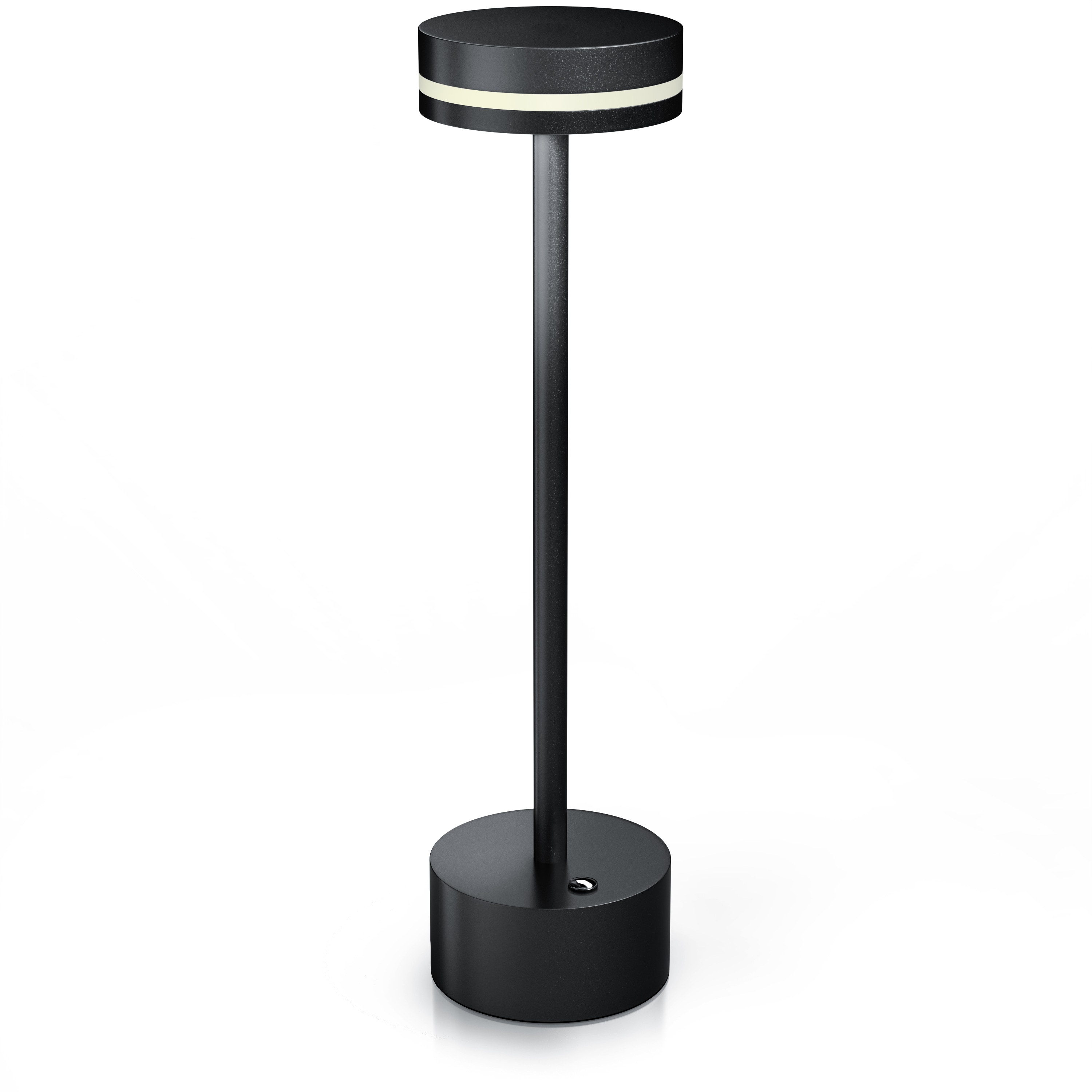 Brandson LED Tischleuchte Tischlampe, stufenlos dimmbar, 3 Lichtfarben, Akku 3600 mAh, Touch - Bild 1