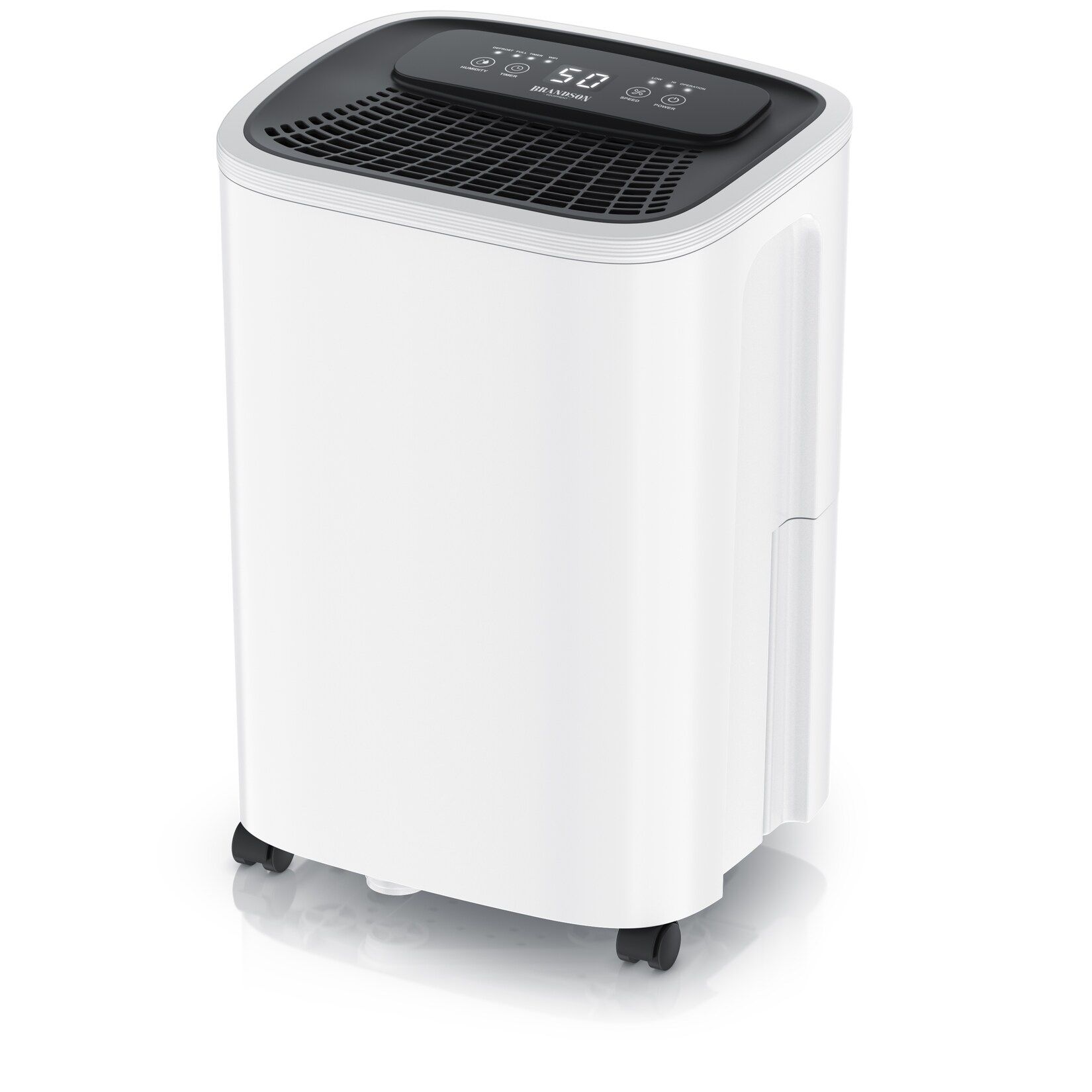 Brandson Luftentfeuchter mit Kompressor, 10L pro 24h, Dehumidifier Raumentfeuchter elektrisch, für 40 m³ Räume, Entfeuchtung 10 l/Tag, Tank …