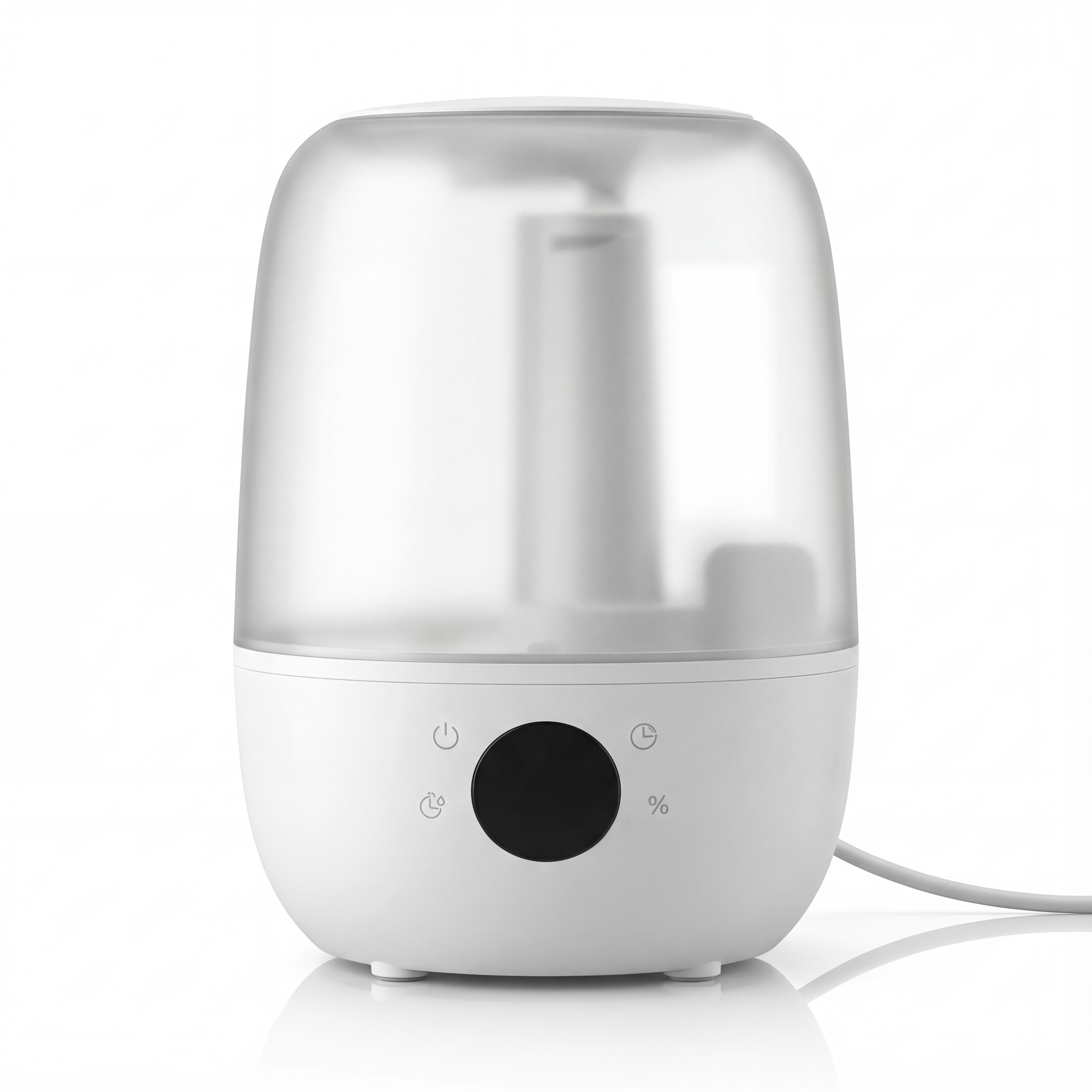 Brandson Luftbefeuchter Digitales Display, 2 L Wassertank, Fernbedienung, 2 l Wassertank, Fernbedienung, 3 Nebelstufen, Timer 1&ndash;8 h, leise 35 dBA, Sleep Modus - Bild 1