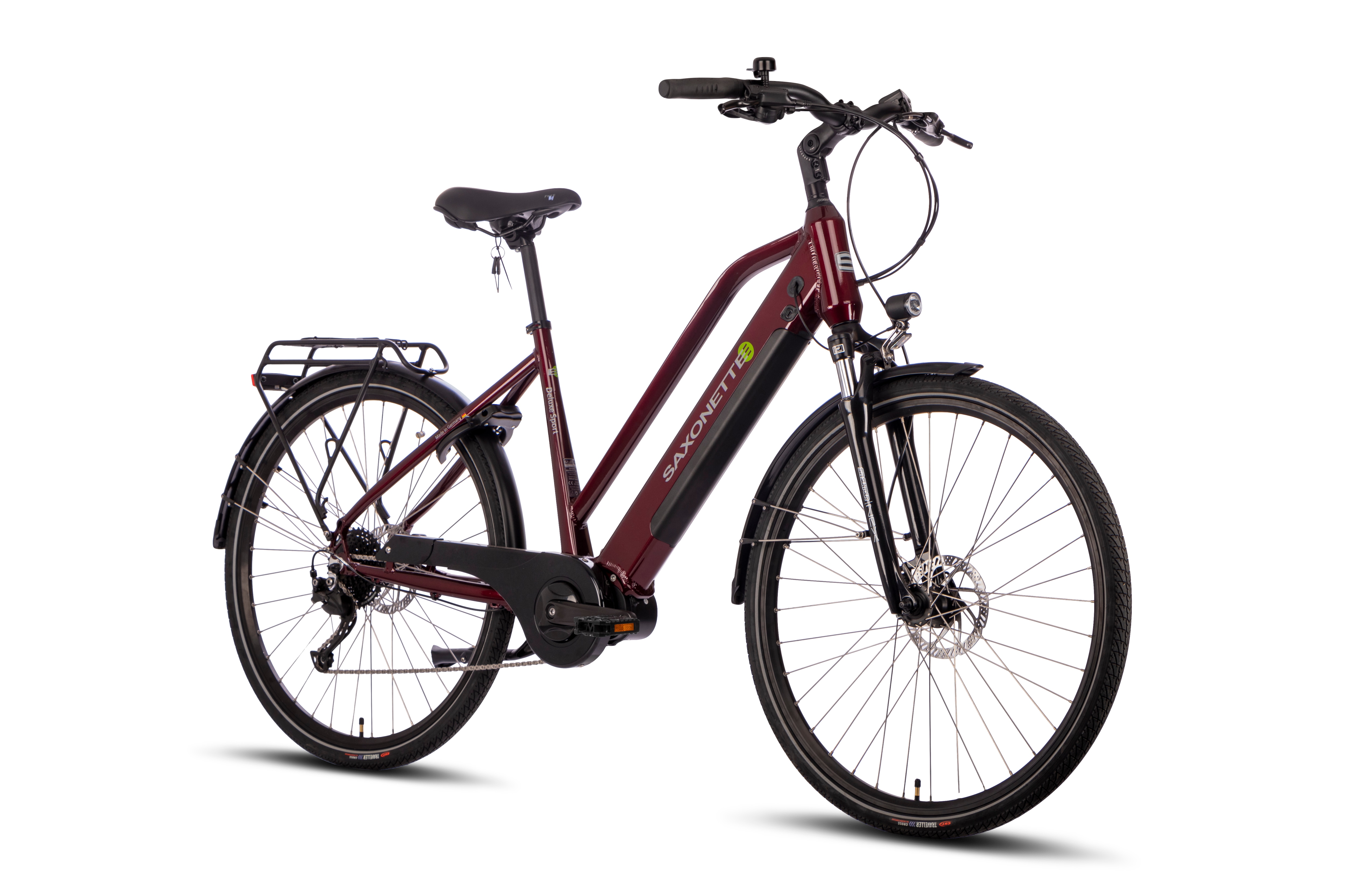 SAXONETTE Deluxe Sport Lady Gang Trekking E-Bike Scheibenbremsen - Bild 1