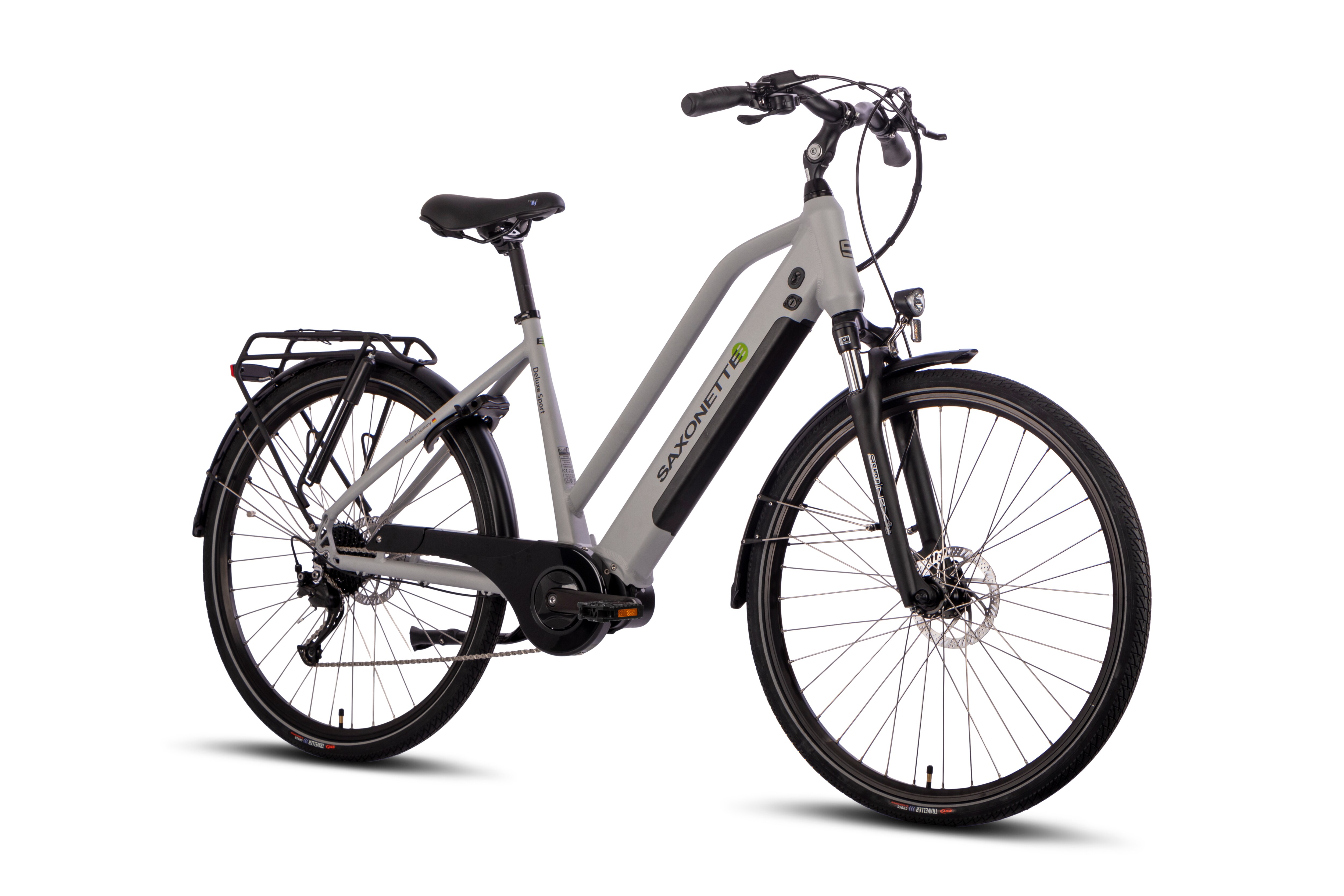 SAXONETTE Deluxe Sport Lady Gang Trekking E-Bike Scheibenbremsen - Bild 1