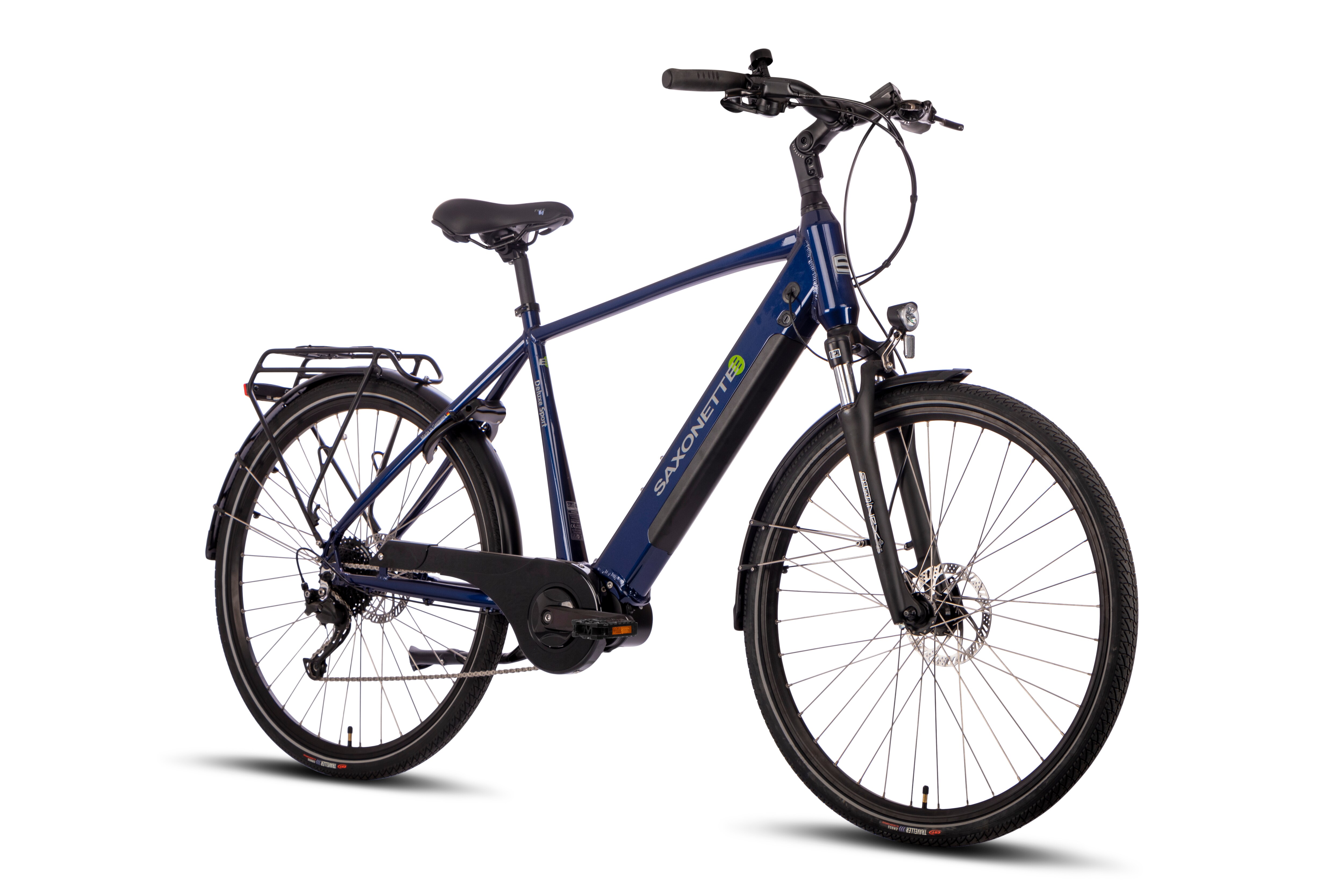 SAXONETTE Deluxe Sport Man 9 Gang Trekking E-Bike Scheibenbremsen - Bild 1