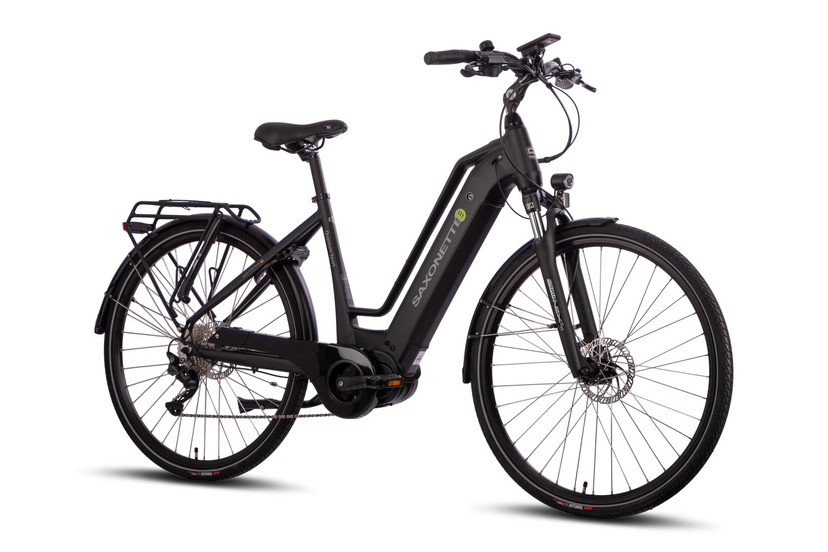 Quantum Sport Lady 10 Gang Bafang Mittelmotor Scheibenbremsen