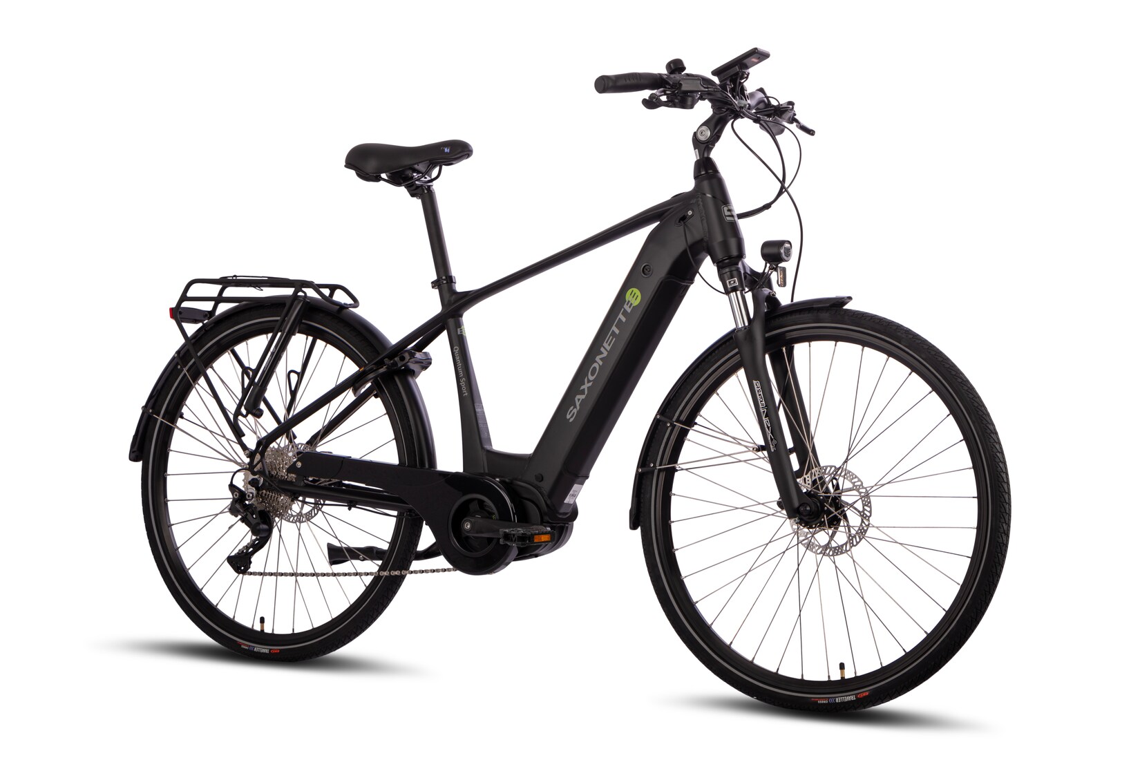 Quantum Sport Man 10 Gang Bafang Mittelmotor Scheibenbremsen