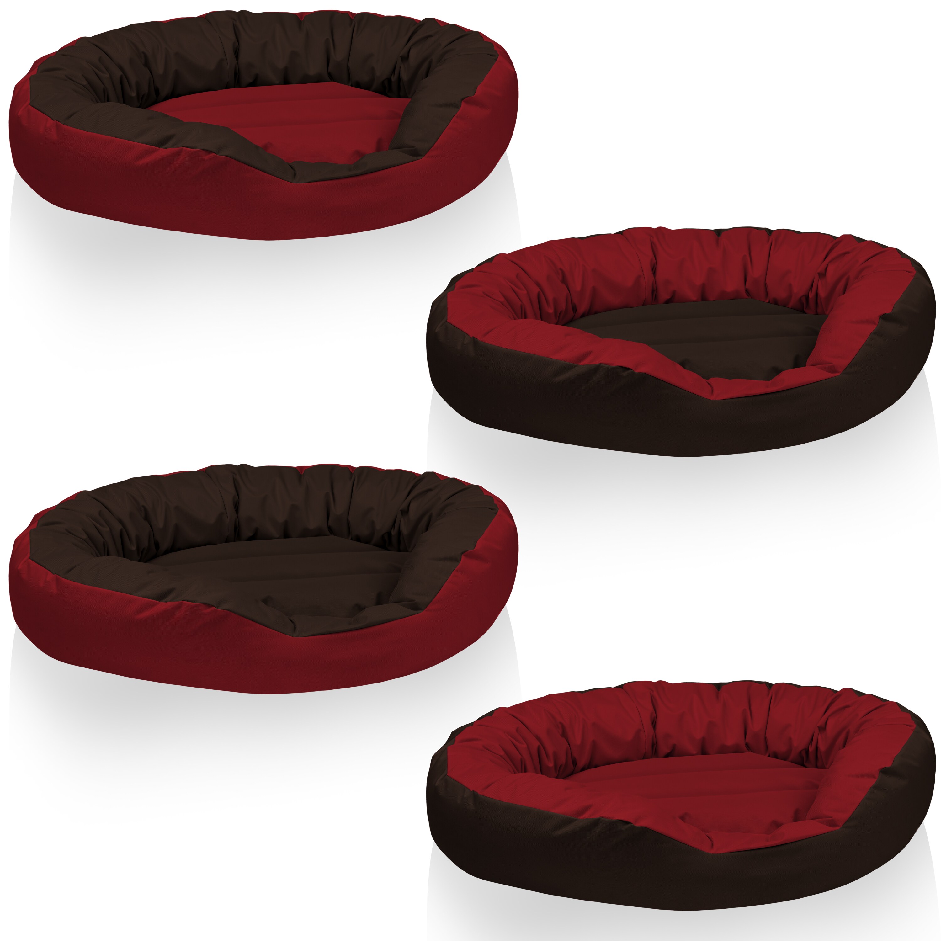 BedDog&reg; Hundebett SUNNY 4in1 oder einfarbig, waschbar, mit Rand, Hundekissen - Bild 1