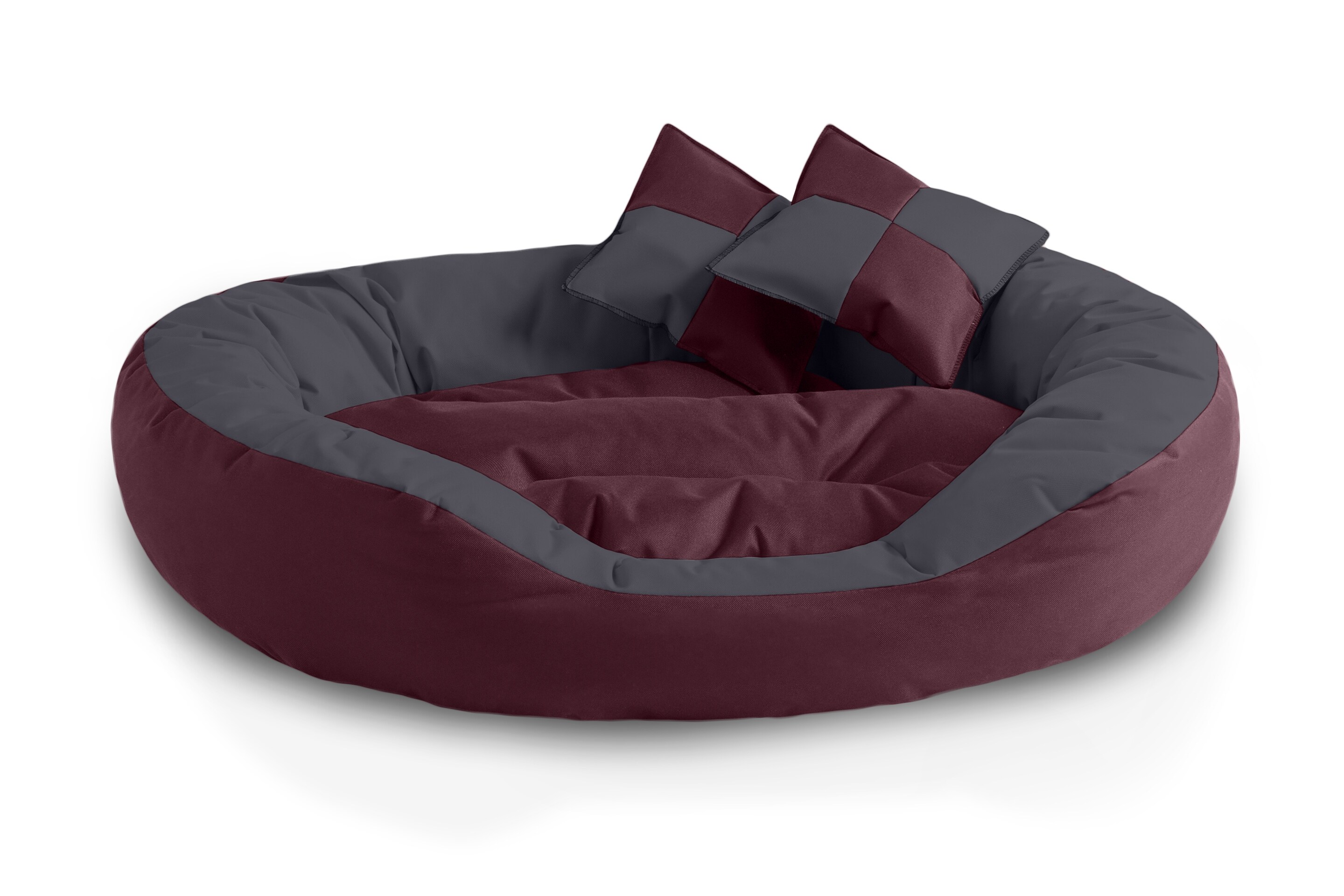 BedDog 4in1 Hundebett SABA gro&szlig;es Hundek&ouml;rbchen abwischbar Hundekissen - Bild 1