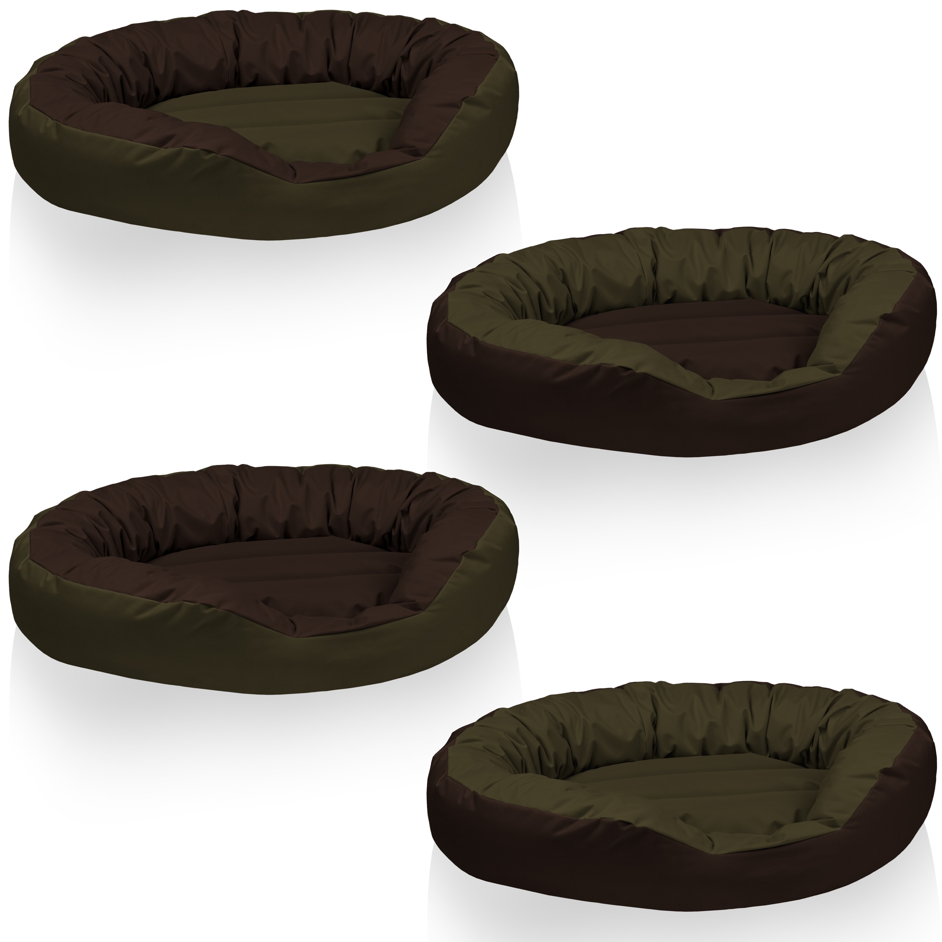 BedDog&reg; Hundebett SUNNY 4in1 oder einfarbig, waschbar, mit Rand, Hundekissen - Bild 1