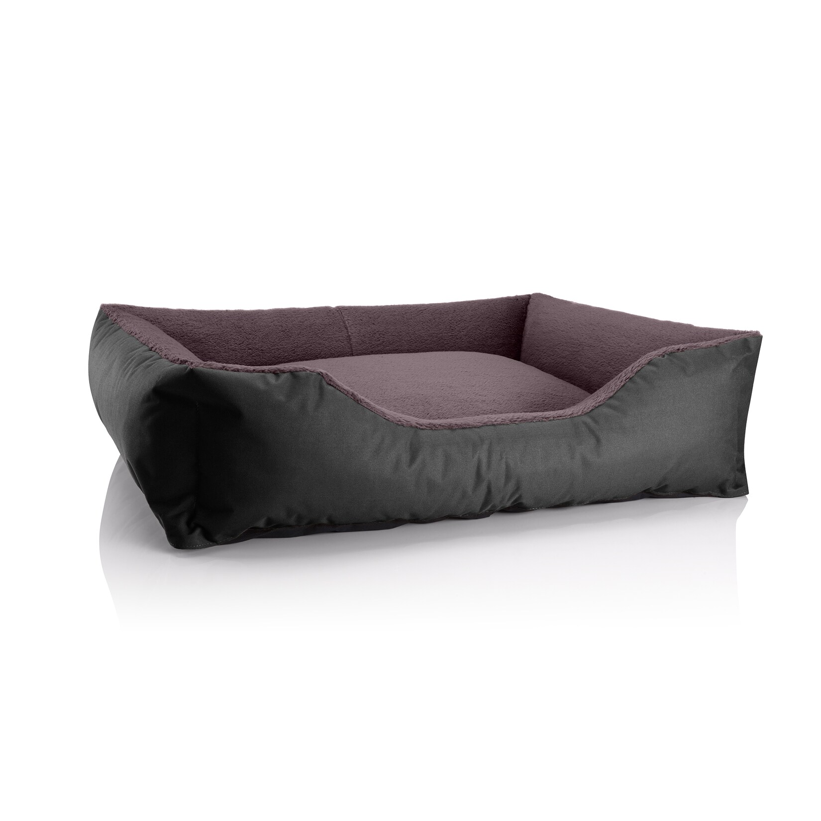 BedDog Hundebett TEDDY Hundesofa waschbares Hundebett mit Rand Hundekissen
