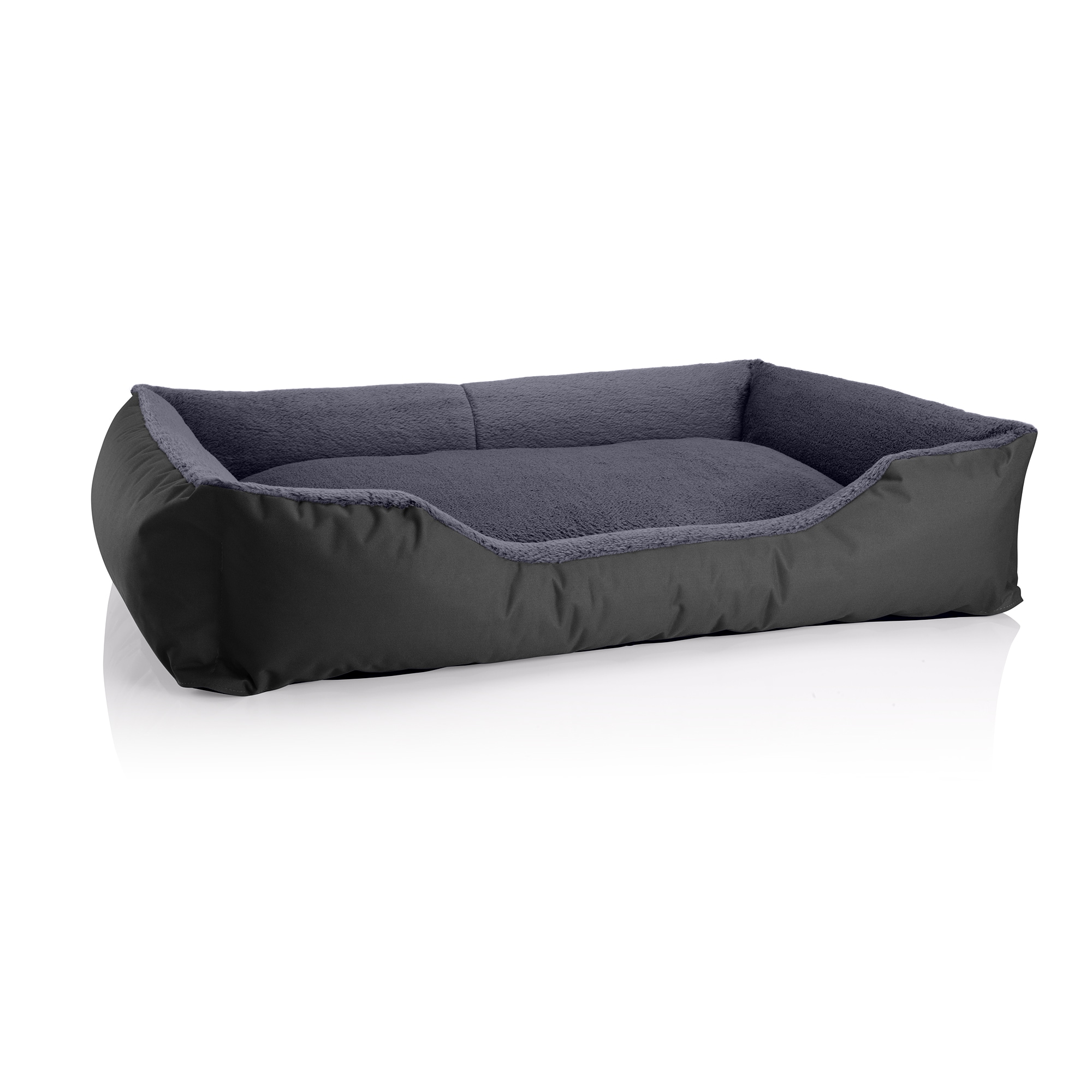 BedDog Hundebett TEDDY Hundesofa waschbares Hundebett mit Rand Hundekissen - Bild 1