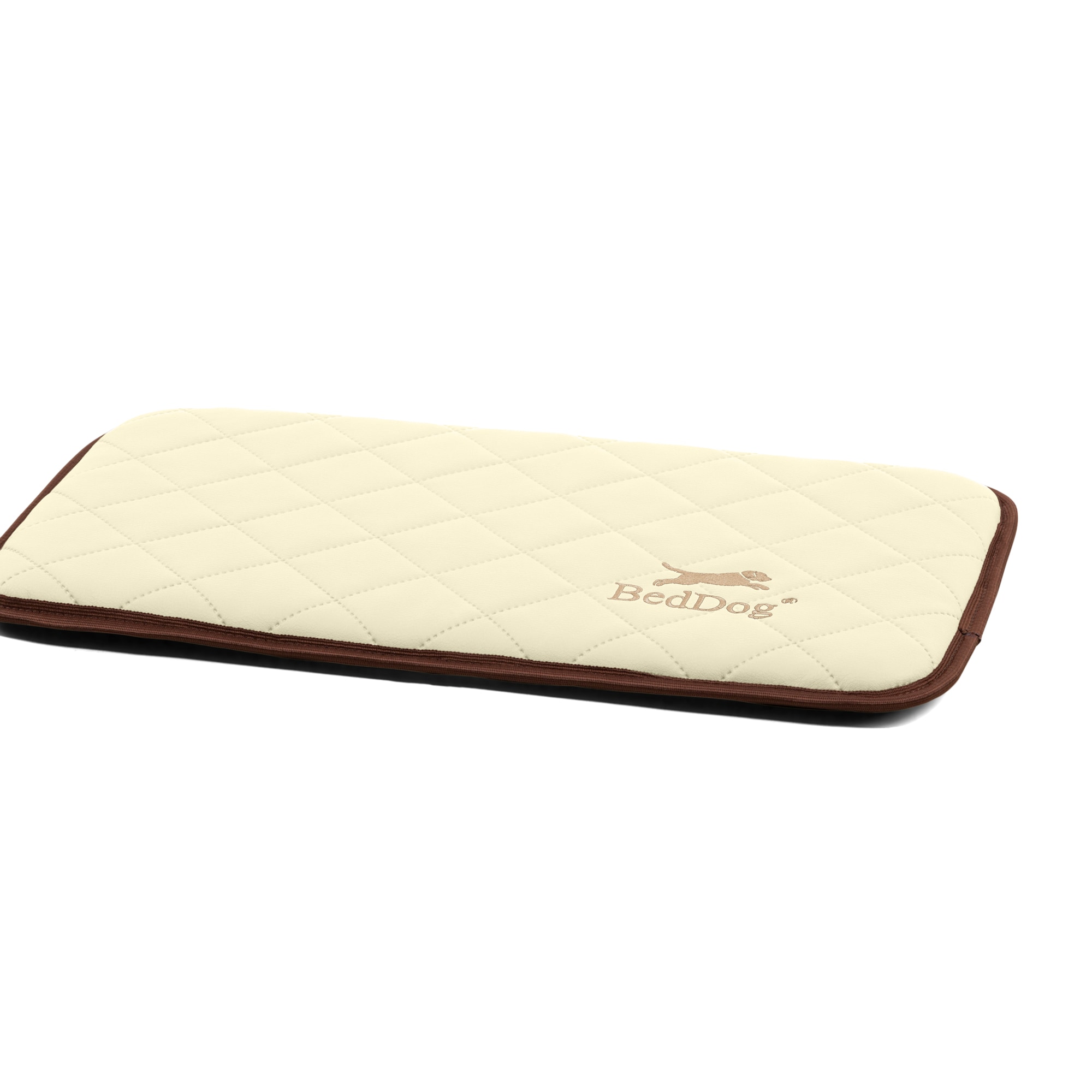 BedDog gesteppte Hundematte NELLY Hundekissen Haustier-Unterlage aus Kunstleder - Bild 1