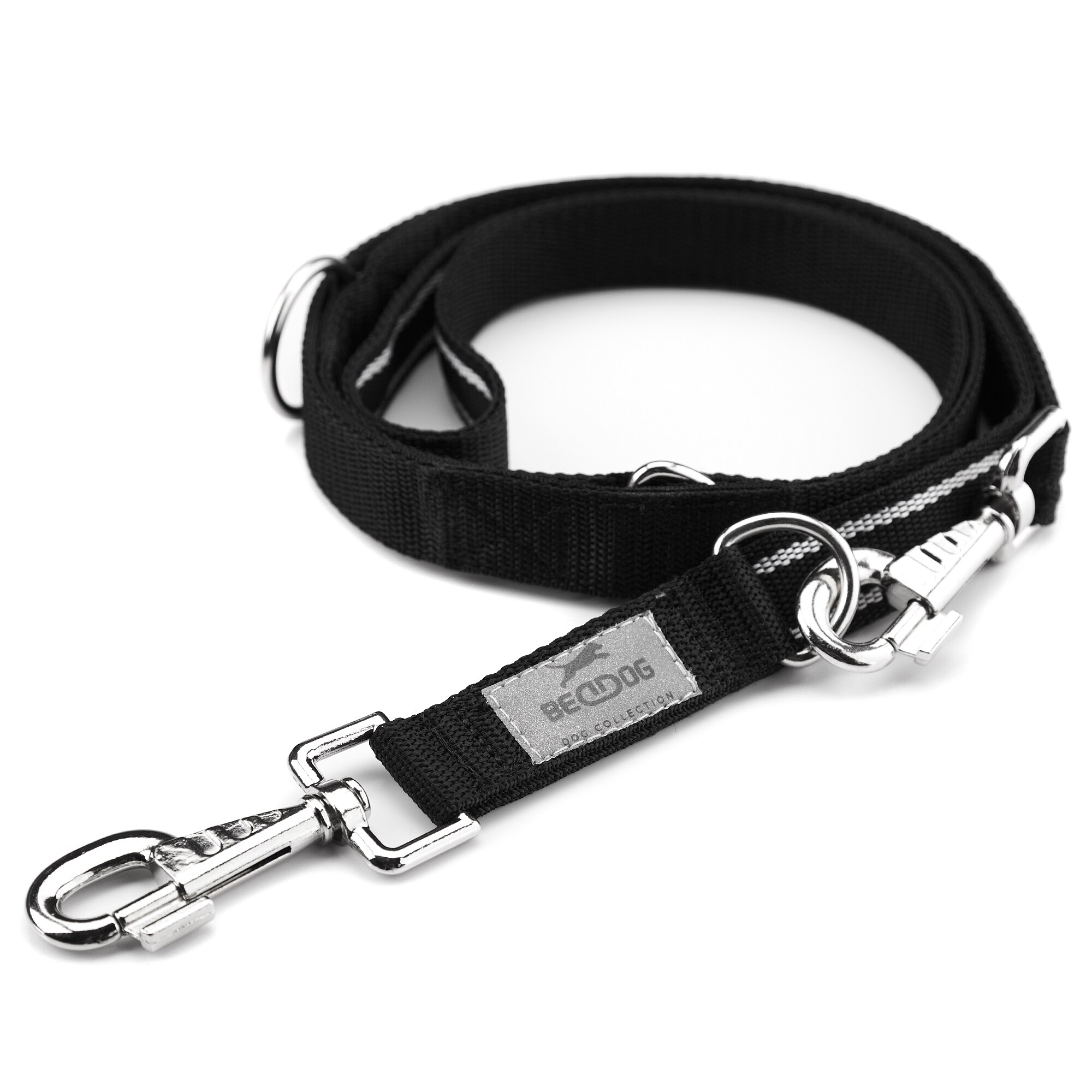 BedDog Hundeleine SPIKE verstellbar in 3 L&auml;ngen F&uuml;hrleine, Laufleine - Bild 1