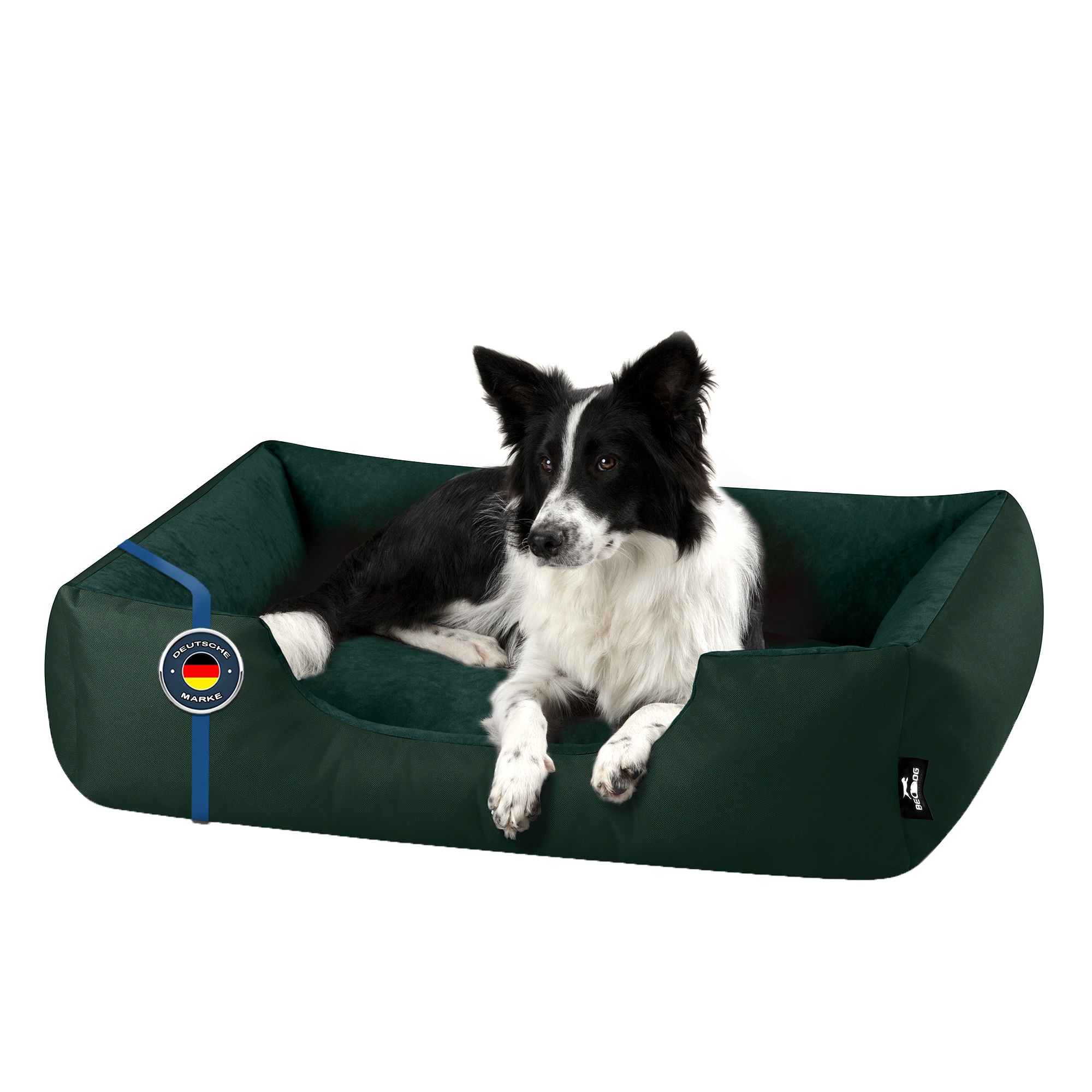 BedDog Hundebett ZARA Hundekissen mit waschbaren Bezug Hundekorb Hundesofa - Bild 1