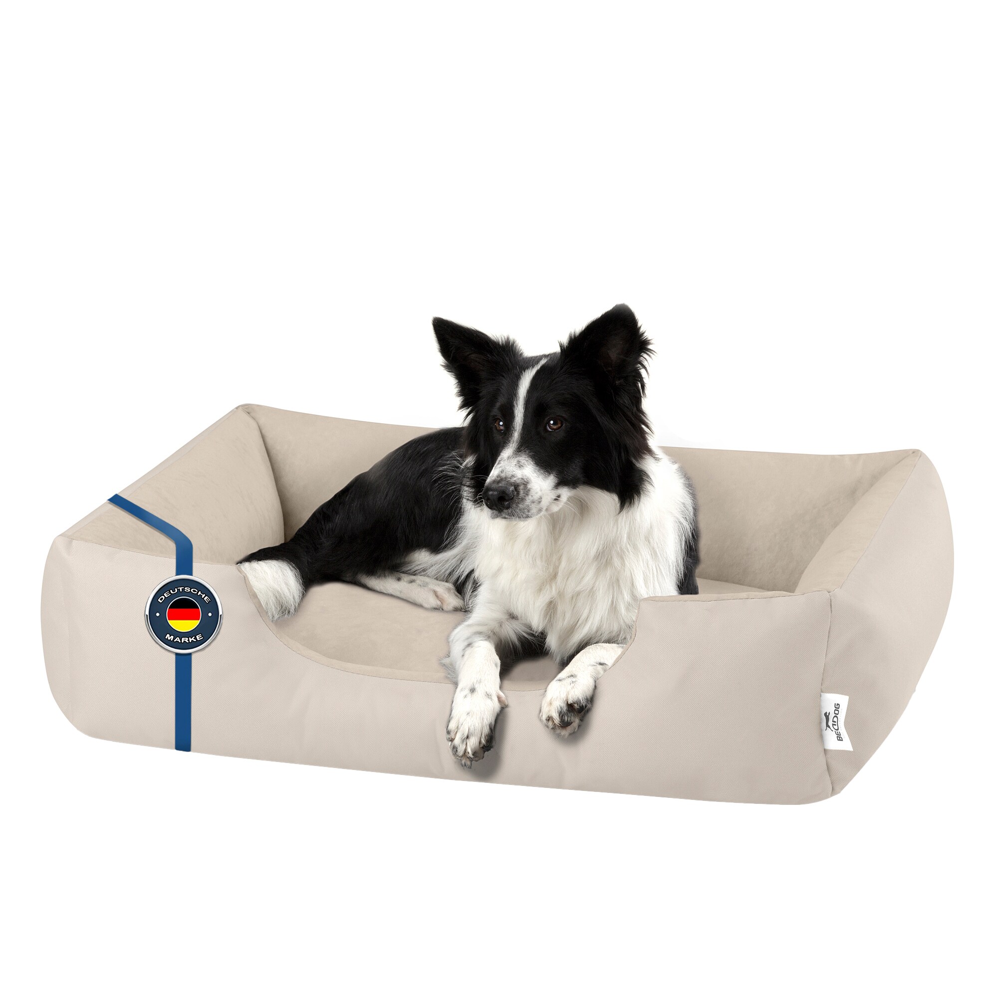 BedDog Hundebett ZARA Hundekissen mit waschbaren Bezug Hundekorb Hundesofa - Bild 1