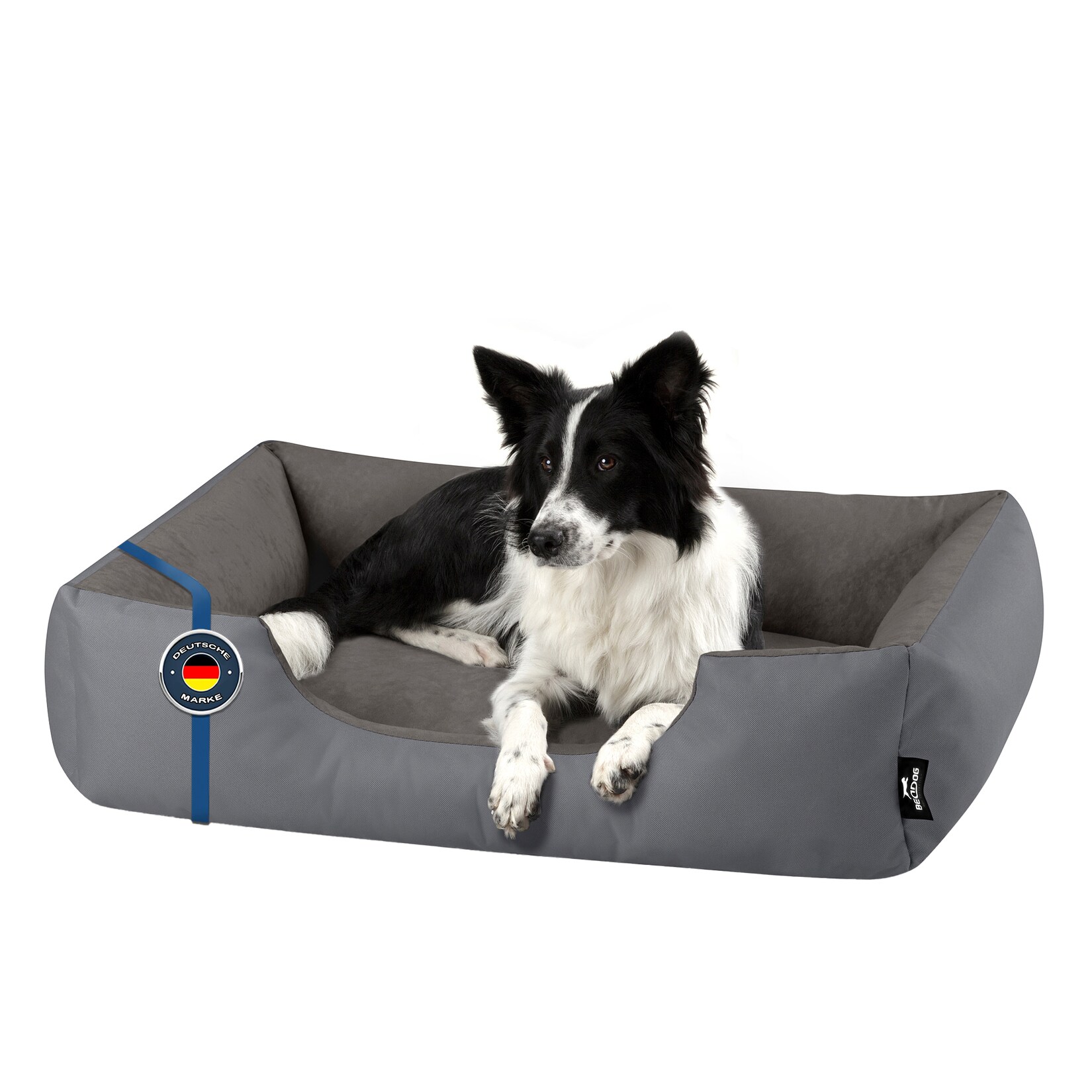 BedDog Hundebett ZARA Hundekissen mit waschbaren Bezug Hundekorb Hundesofa