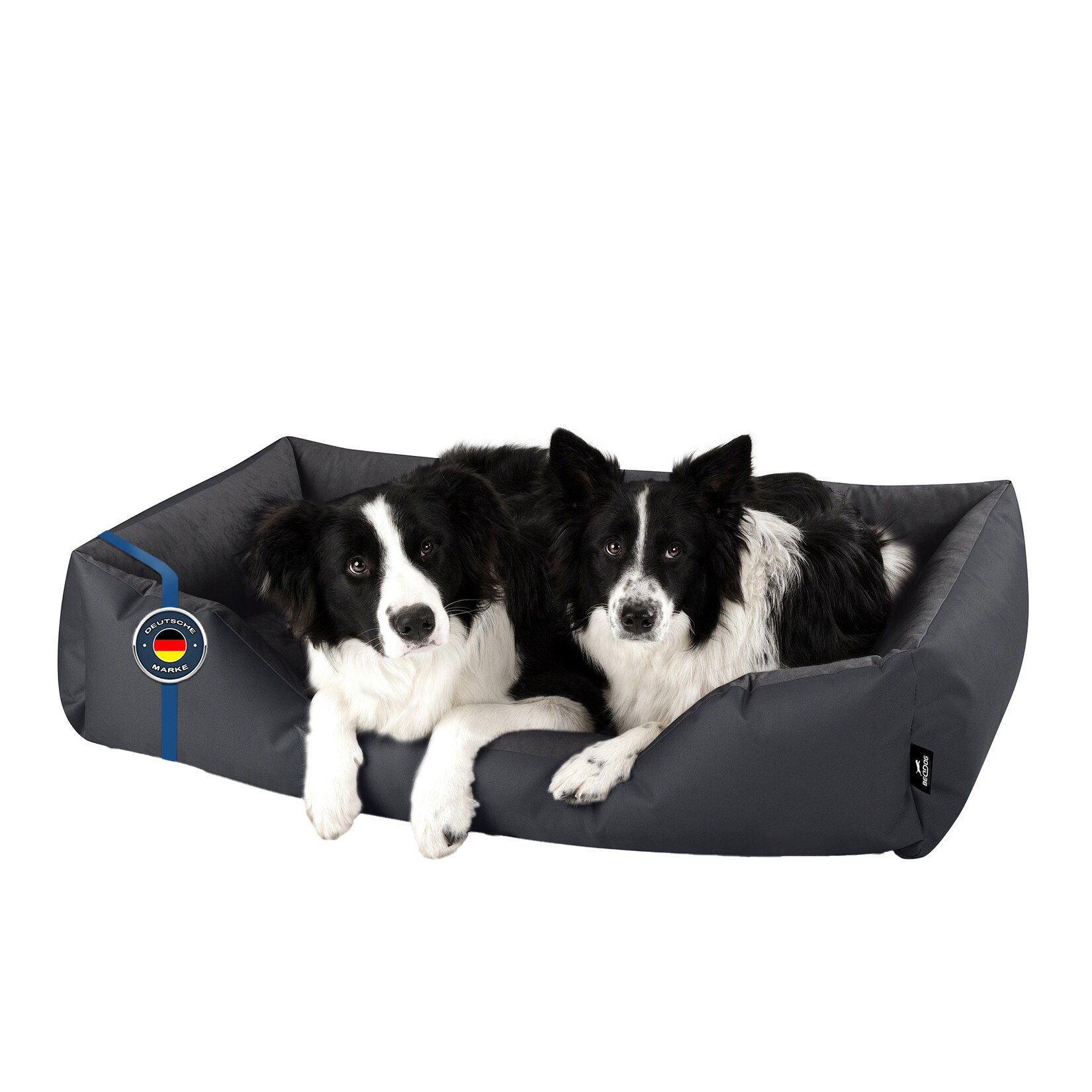 BedDog Hundebett ZARA Hundekissen mit waschbaren Bezug Hundekorb Hundesofa