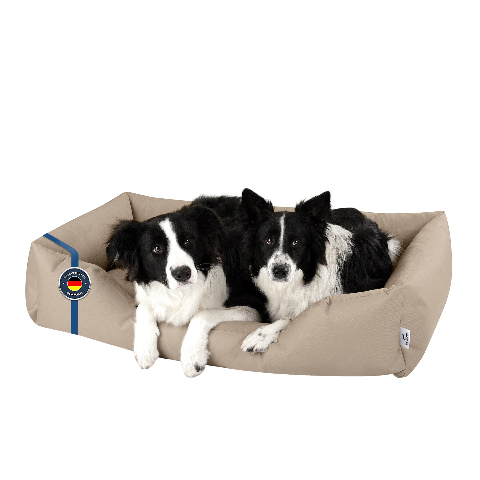 BedDog Hundebett ZARA Hundekissen mit waschbaren Bezug Hundekorb Hundesofa