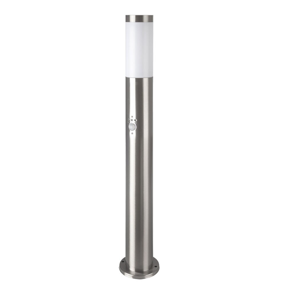 Stehleuchte, Edelstahl, Bewegungsmelder, 80 cm, VT-828-SS80 | 03800157658362