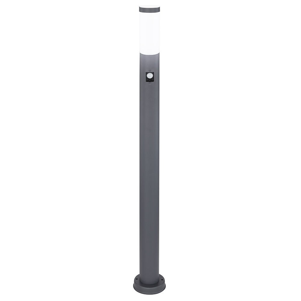 Stehleuchte, Edelstahl , Bewegungsmelder H 110 cm | 03800157658447