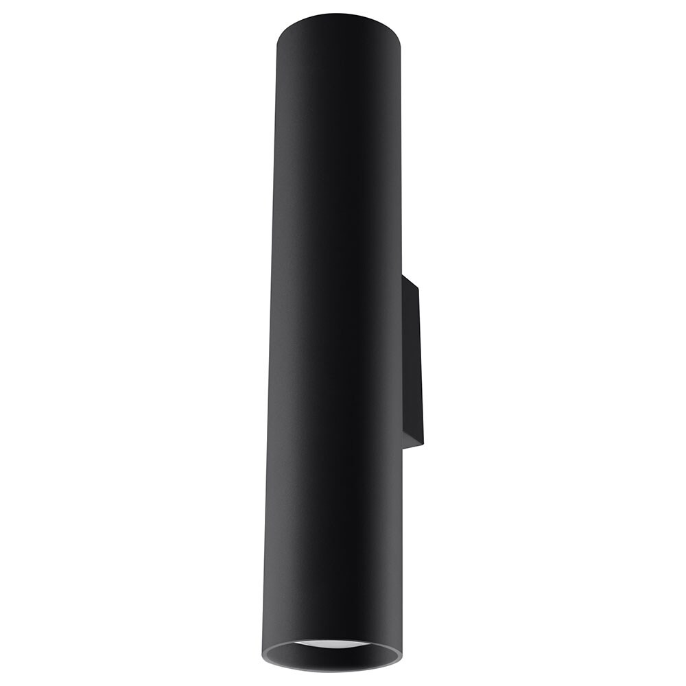 Wandleuchte, schwarz, Stahl, UP DOWN, H 30 cm | 04059157186620