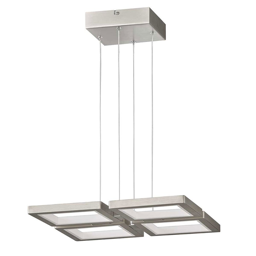 LED H&auml;ngeleuchte, H&ouml;henverstellbar, dimmbar, L 43,8 cm - Bild 1