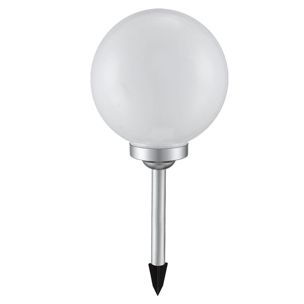 LED Solarleuchte, Kugel, wei&szlig;, D 30 cm - Bild 1