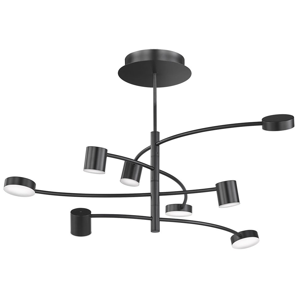 LED Deckenlampe, Metall, 8 Flammig, LxB 100cm, WARIS | 04003474395913