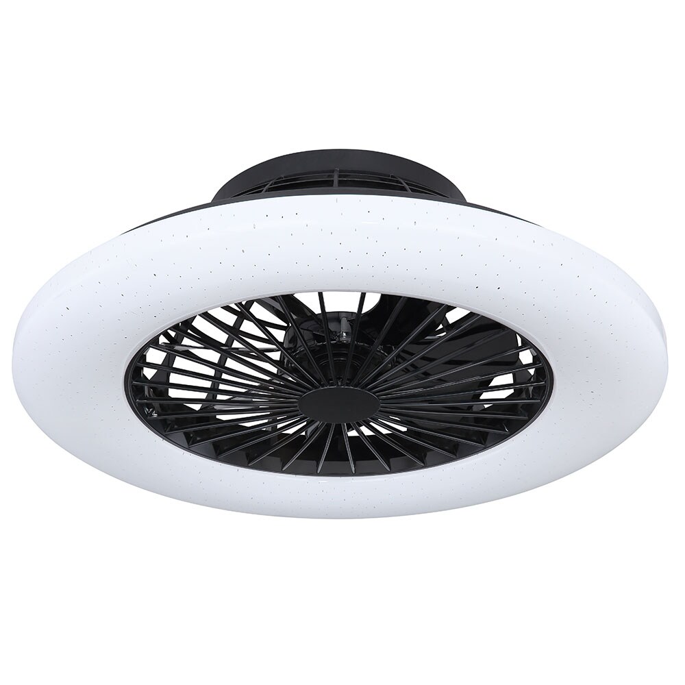 LED Deckenventilator, Fernbedienung, Sterneneffekt, 50 cm - Bild 1