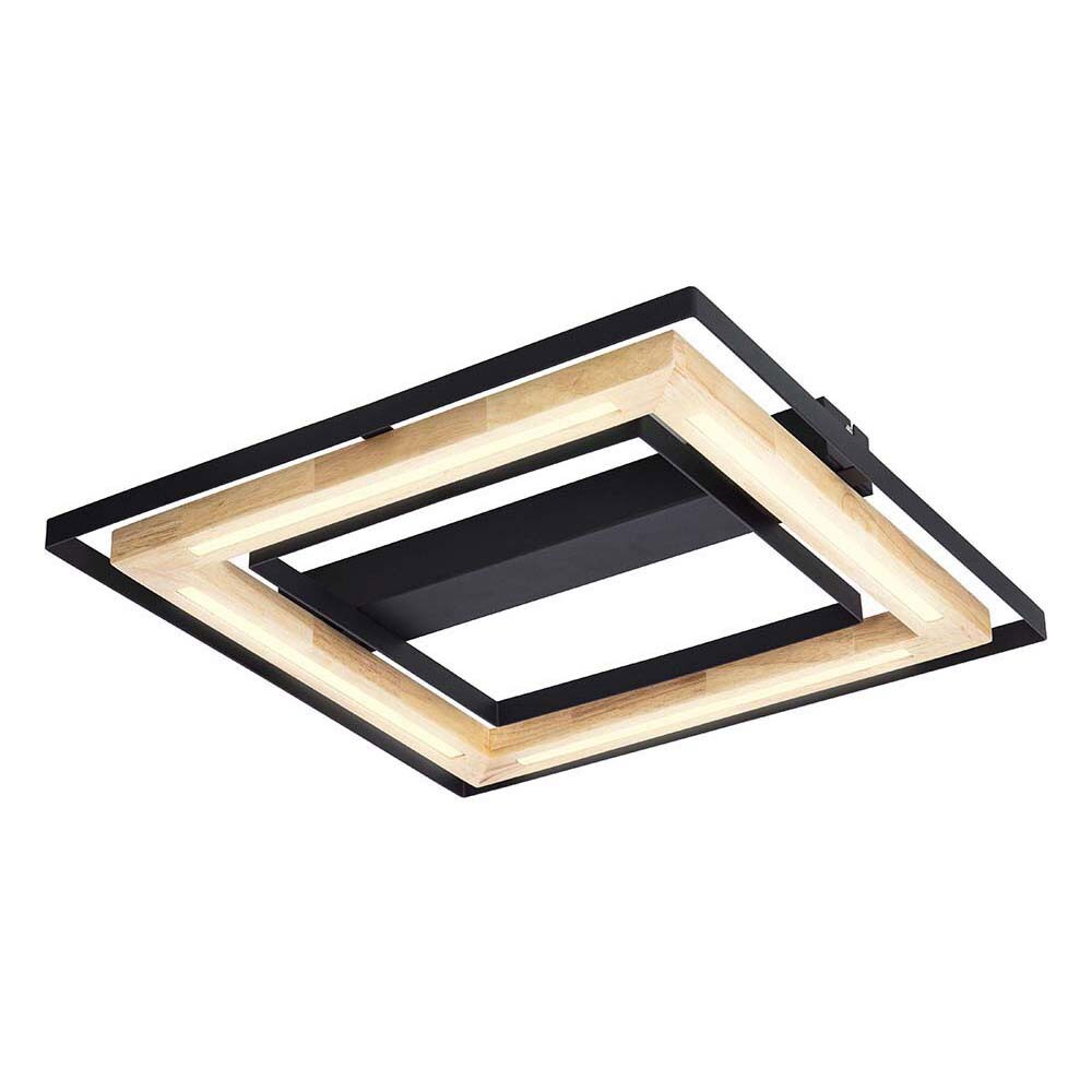 LED Deckenleuchte, dimmbar, Bambus natur, L 46 cm | 04048194081296