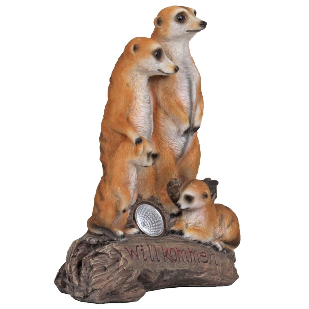 LED Solarleuchte, Erdm&auml;nnchen, bunt, H&ouml;he 27 cm - Bild 1